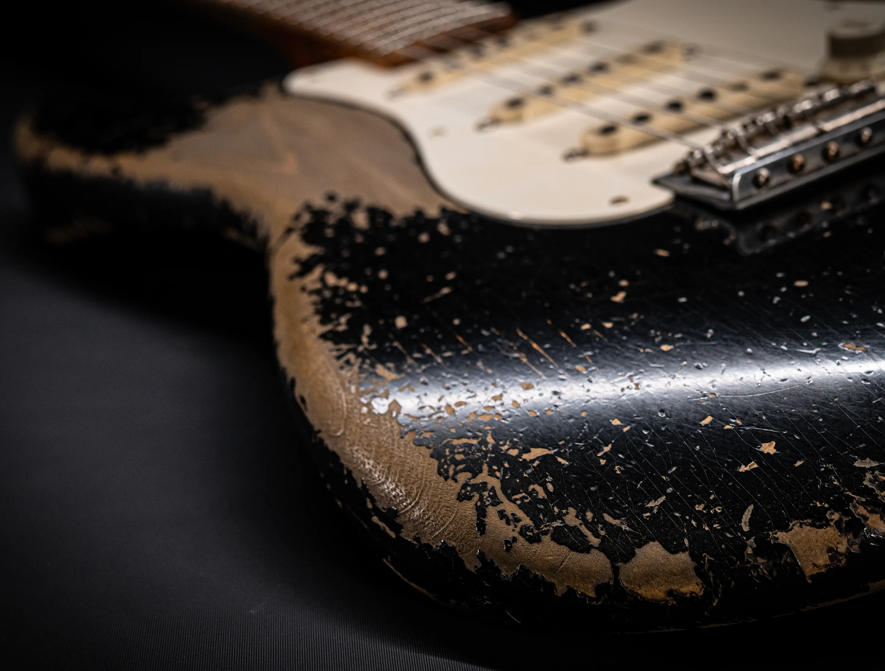Fender Senior Masterbuilt Dale Wilson 1957 Stratocaster Heavy Relic - faded Black