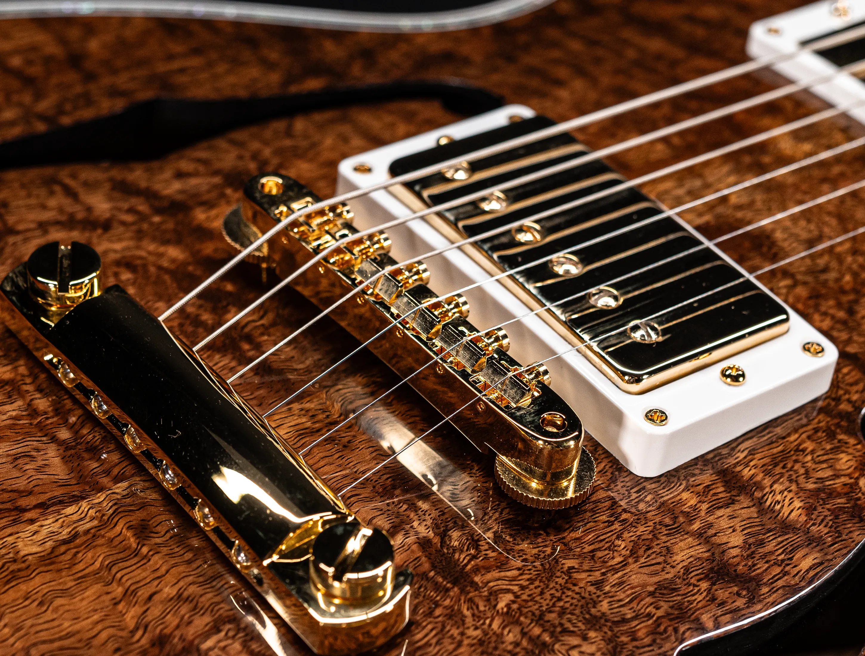 Gibson Les Paul ULTIMA BELLA VOCE Mastergrade Koa F-Hole GLOSS  - ONE-OF-A-KIND