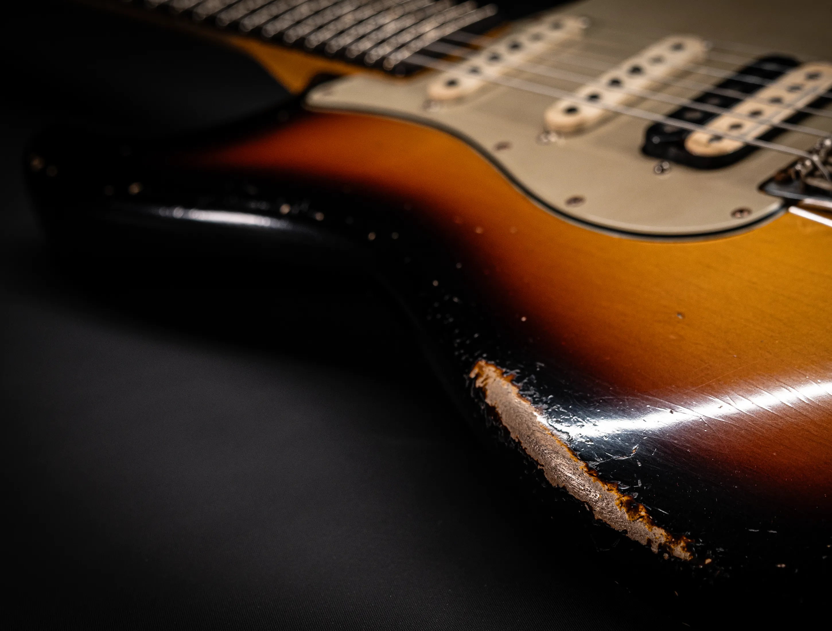 Fender Senior Masterbuilt Todd Krause 1963 Humbucker Stratocaster Relic - Sunburst