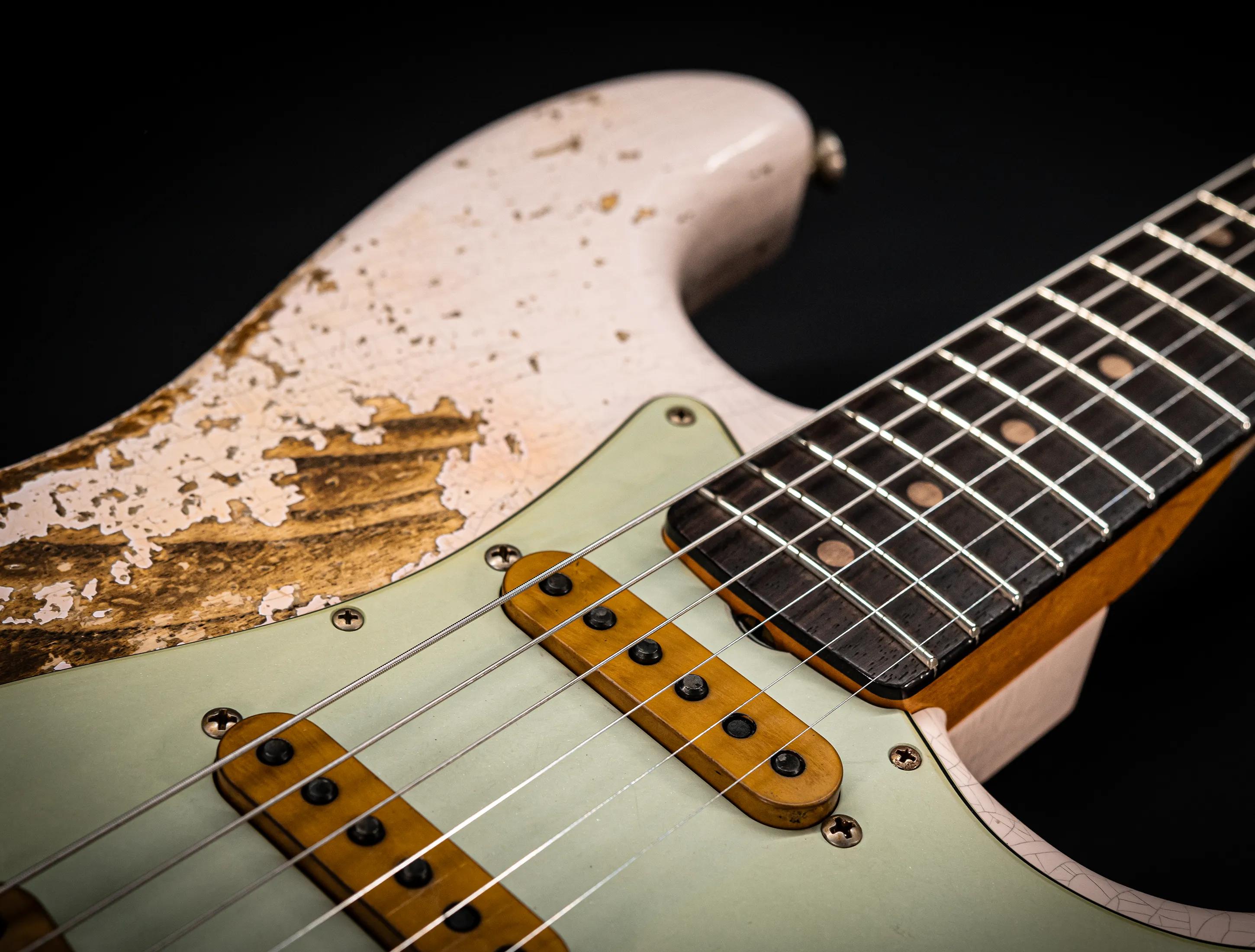 Fender MBD II 1962 Stratocaster MIDAS Super Heavy Relic - ASH Body Shell Pink