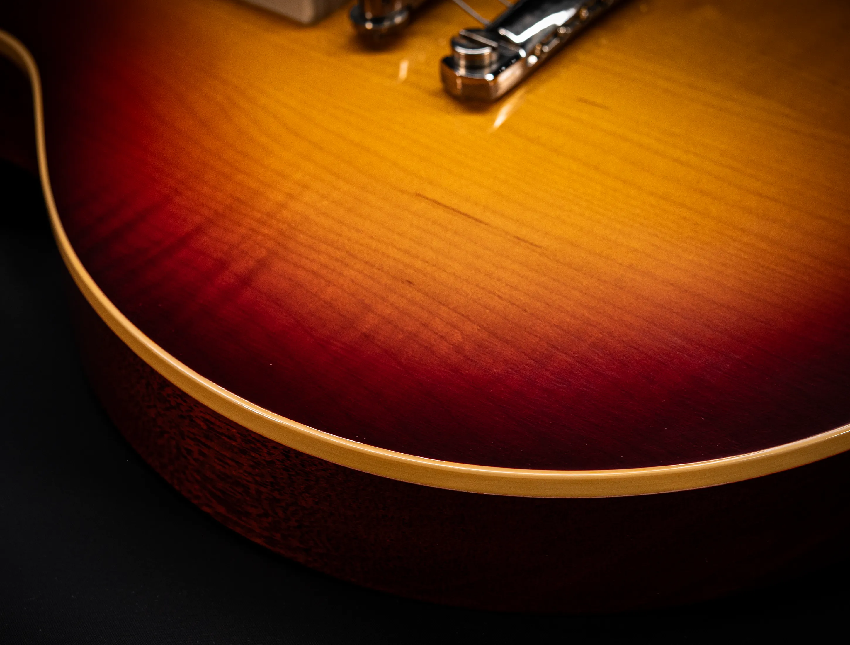 a171897 Gibson Les Paul 1958 Standard Reissue VOS - Bourbon Burst Musikhaus-Hermann