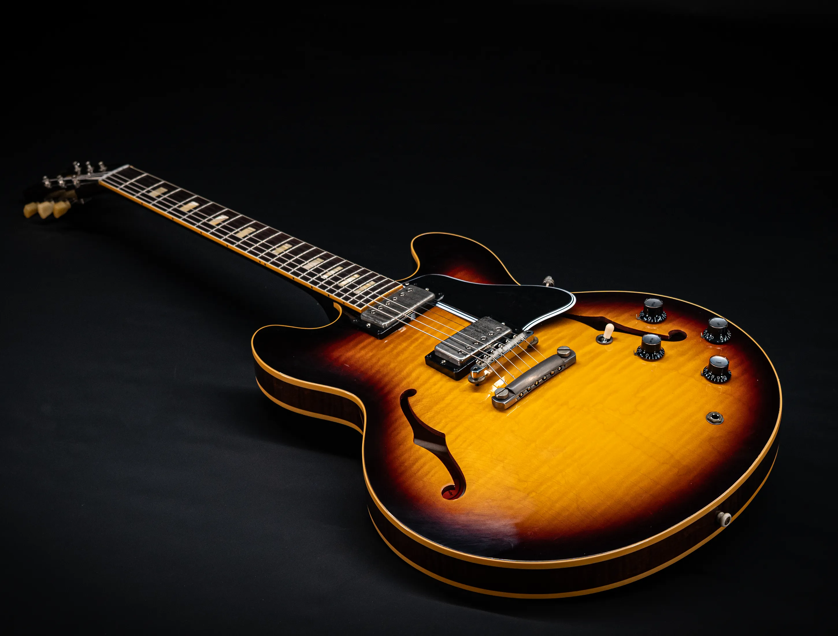 Gibson ES-335 1964 Custom Shop Murphy Lab Ultra Light Aged Figured Maple - Vintage Sunburst