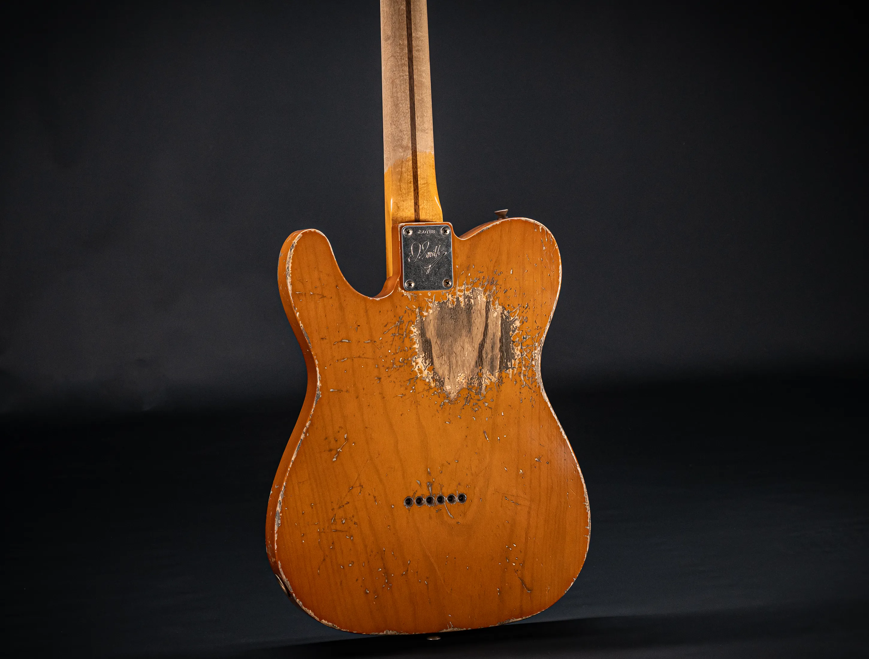 Fender Senior Masterbuilt Jason Smith 1952 Telecaster Heavy Relic - 1pc Ash Butterscotch Blonde