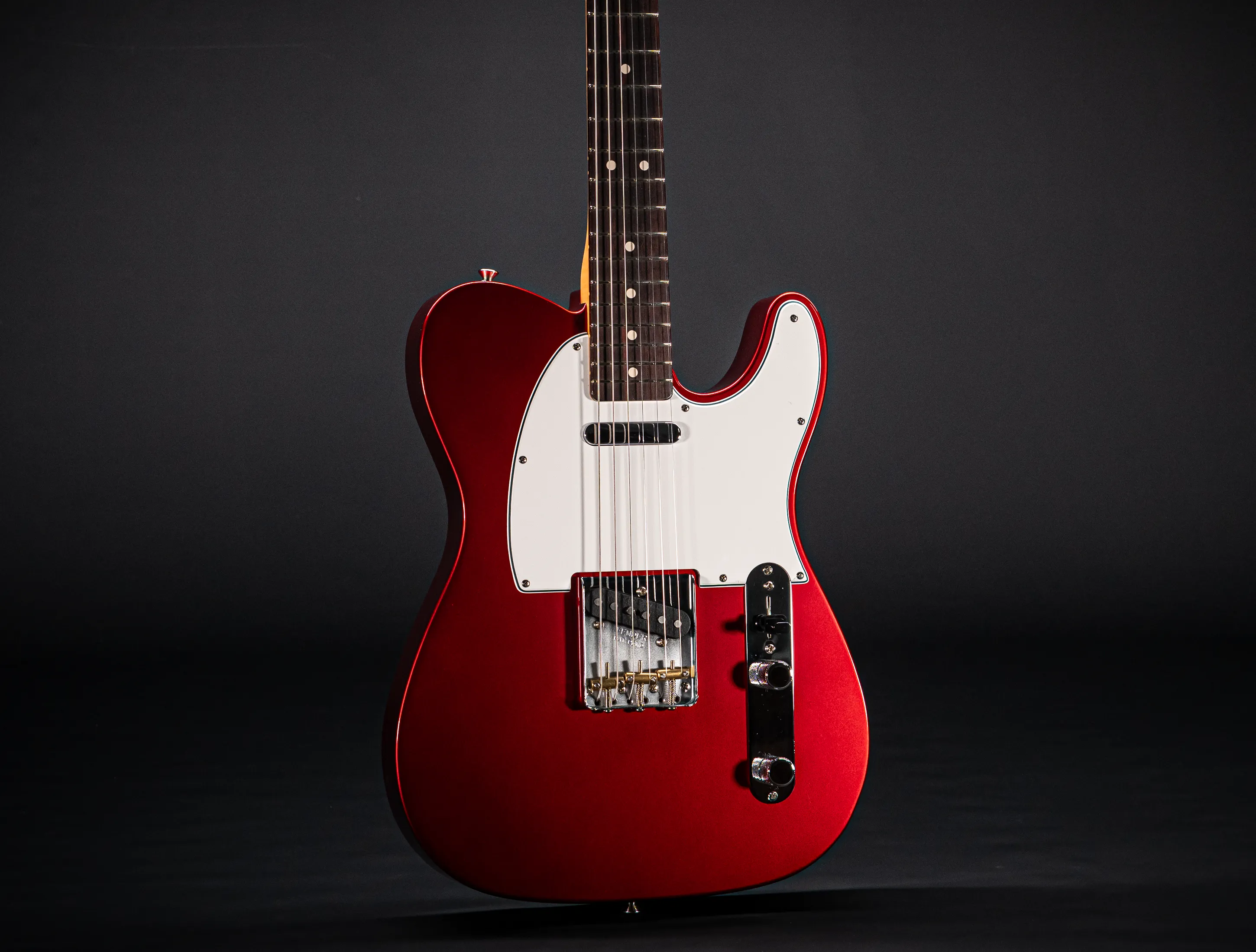 Fender MBD 1963 Telecaster Timeless NOS flame Neck - Candy Apple Red