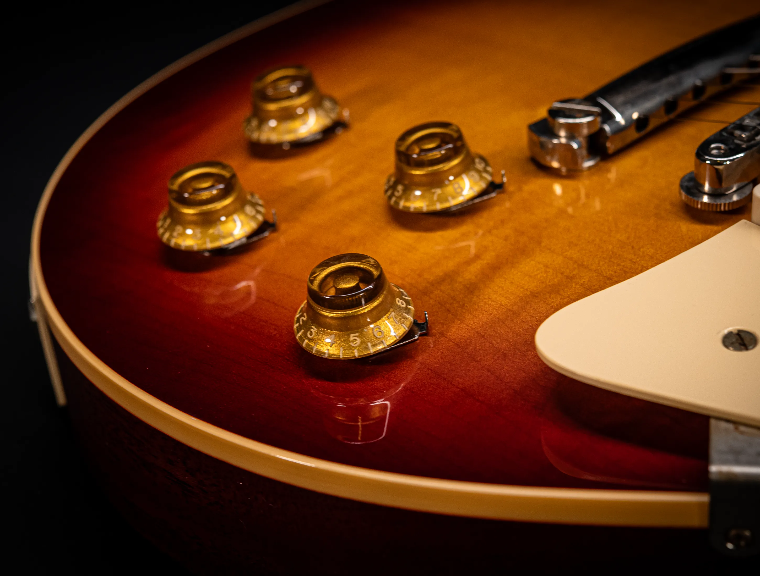 a171892 Gibson Les Paul 1958 Standard Reissue VOS - Bourbon Burst Musikhaus-Hermann