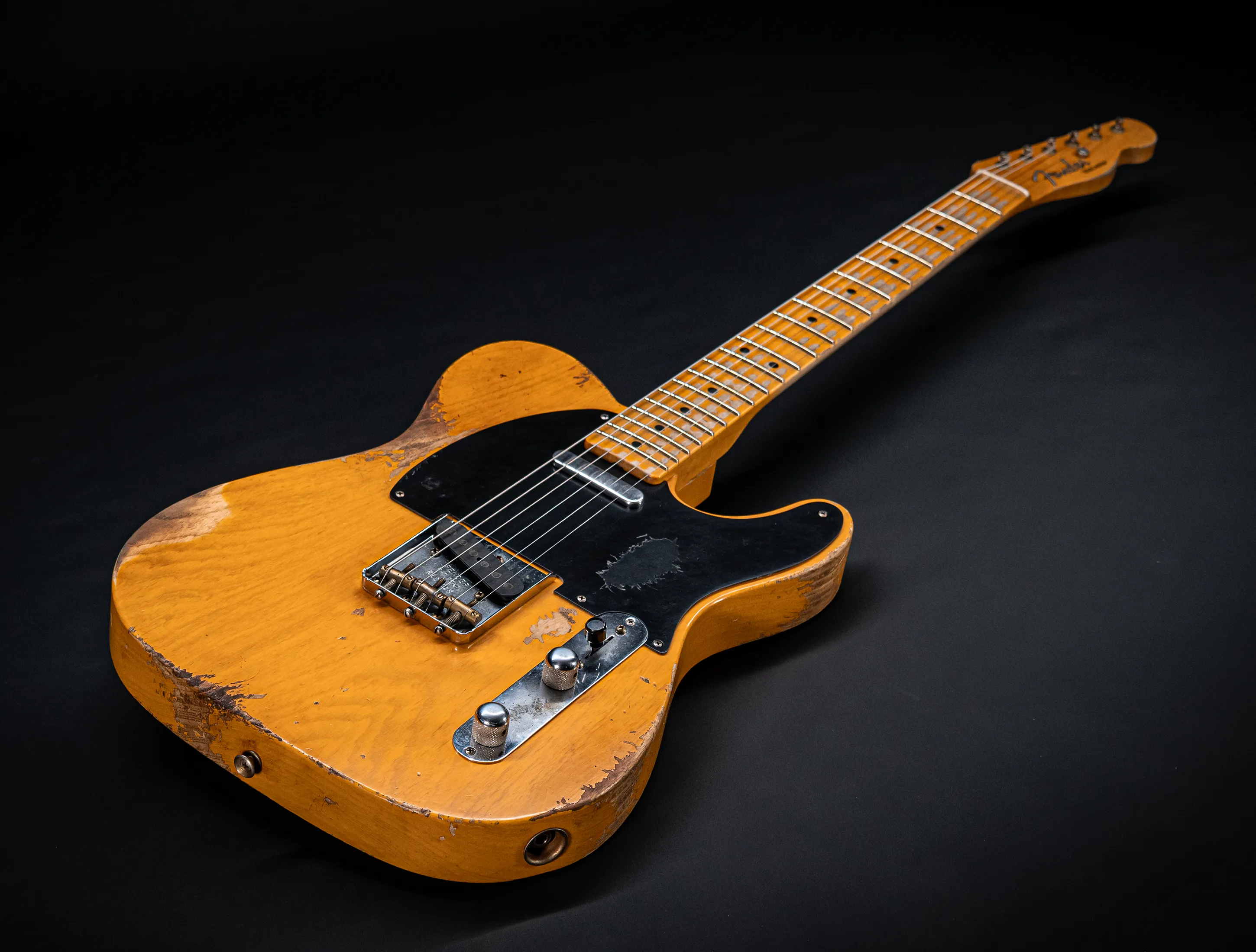 Fender Masterbuilt Kyle McMillin 1952 Telecaster Heavy Relic - 1pc Ash Butterscotch Blonde