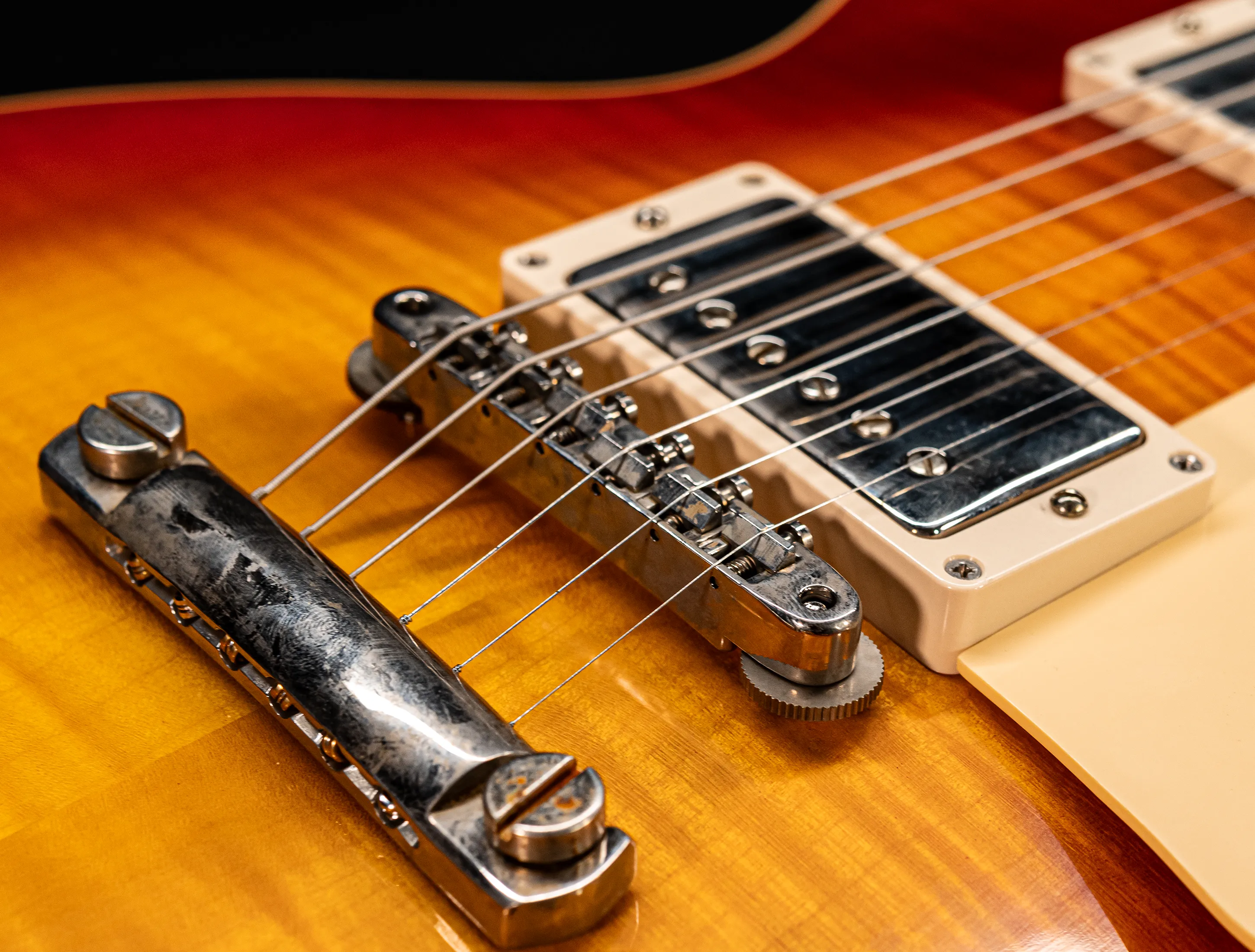 a162334 Gibson Les Paul 1959 Standard Reissue VOS Washed Cherry Sunburst