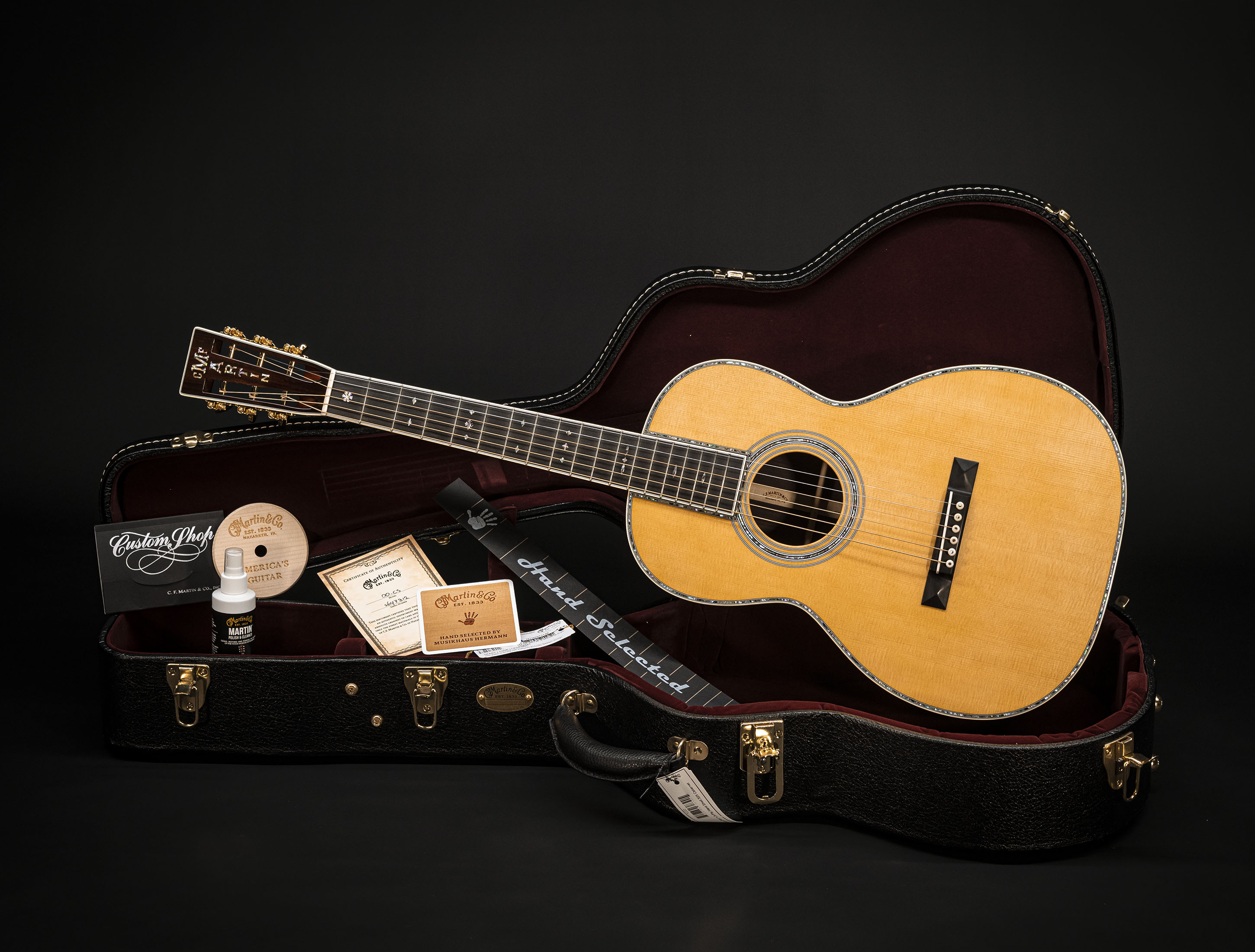 a135333 martin-0012-42-12-fret-custom-shop-adirondack-bracing