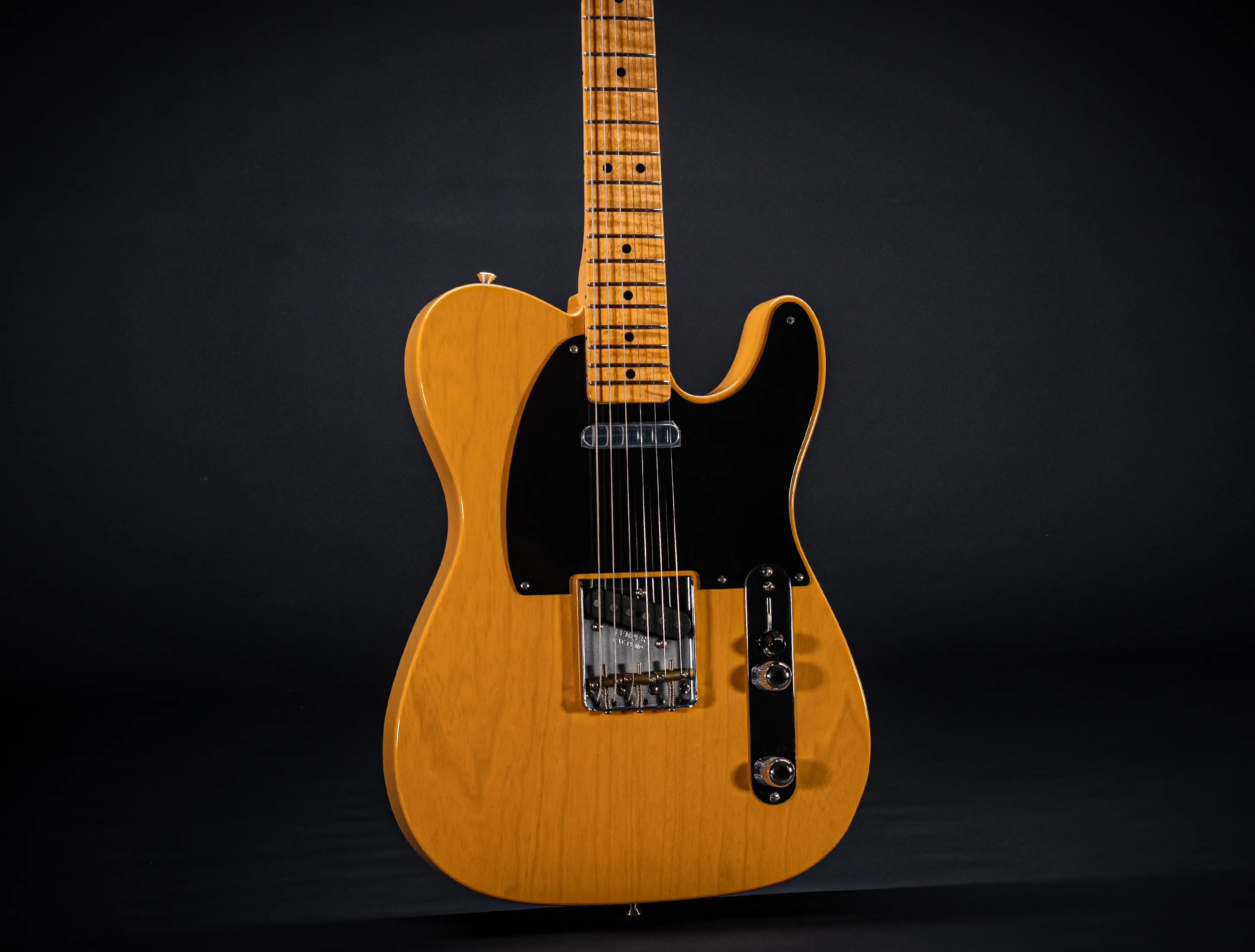 Fender MBD 1952 Telecaster GLOSS NOS flame Neck - Butterscotch Blonde
