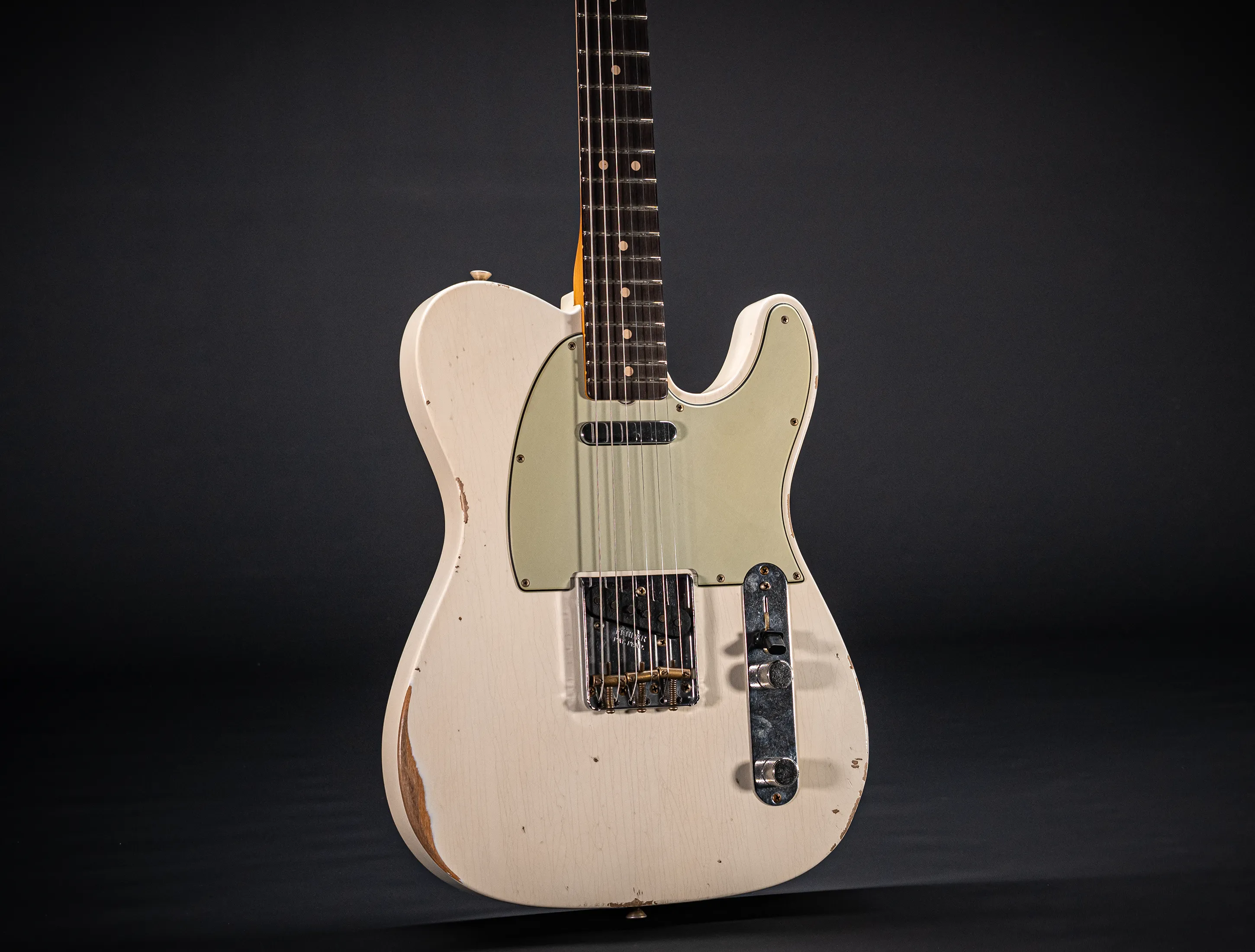 Fender MBD 1963 Telecaster Relic - Olympic White