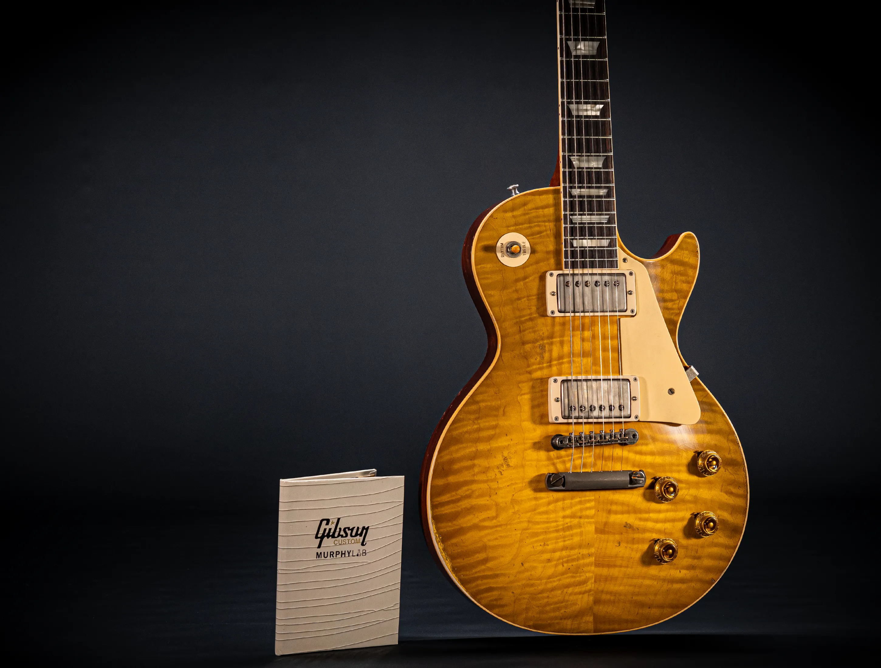 Gibson Les Paul 1959 Reissue Murphy Lab Heavy Aged Green Lemon Fade