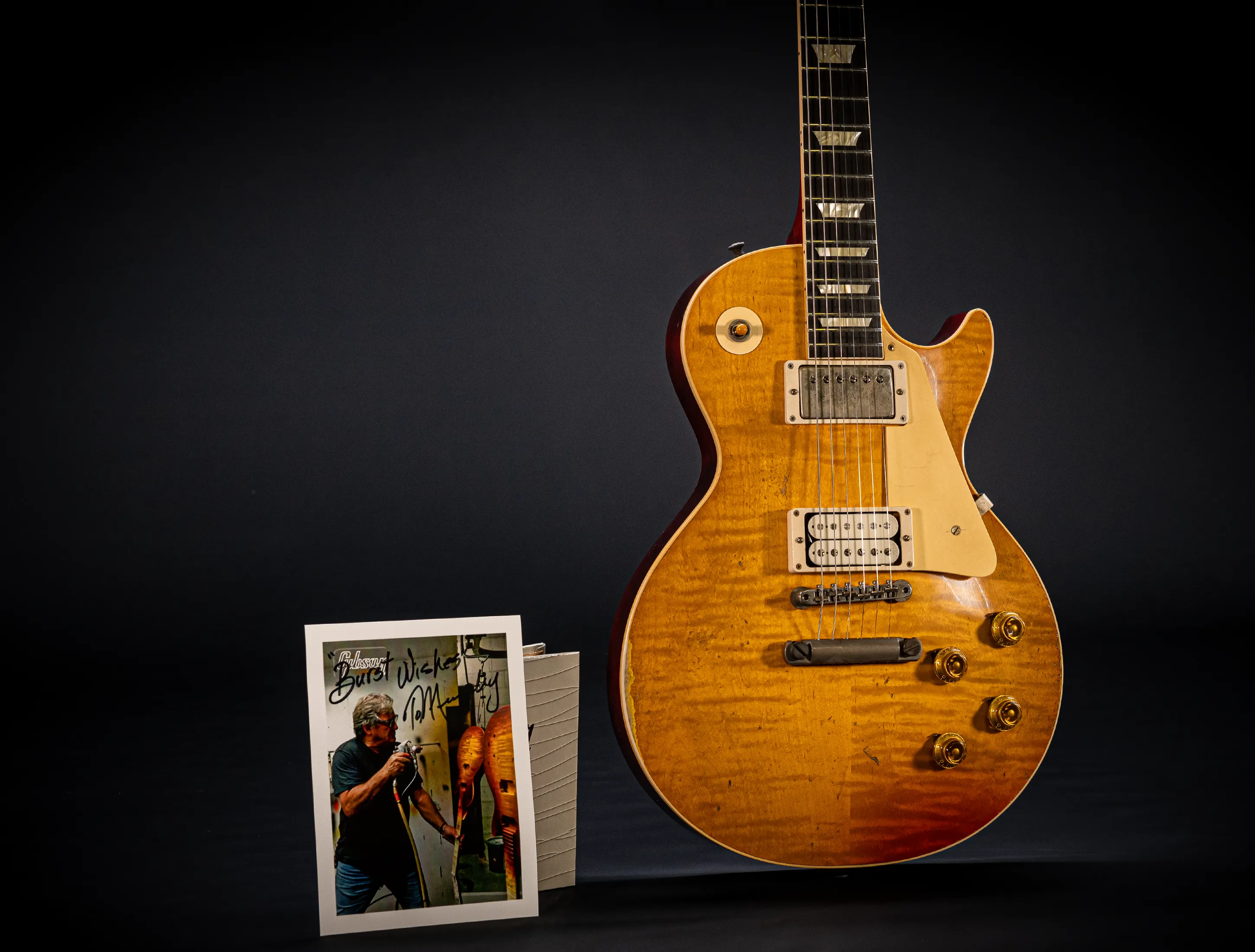 Gibson Les Paul 1959 Reissue Murphy Lab Heavy Aged "Rusty Lemon Drop" Heroes Greatest Hits