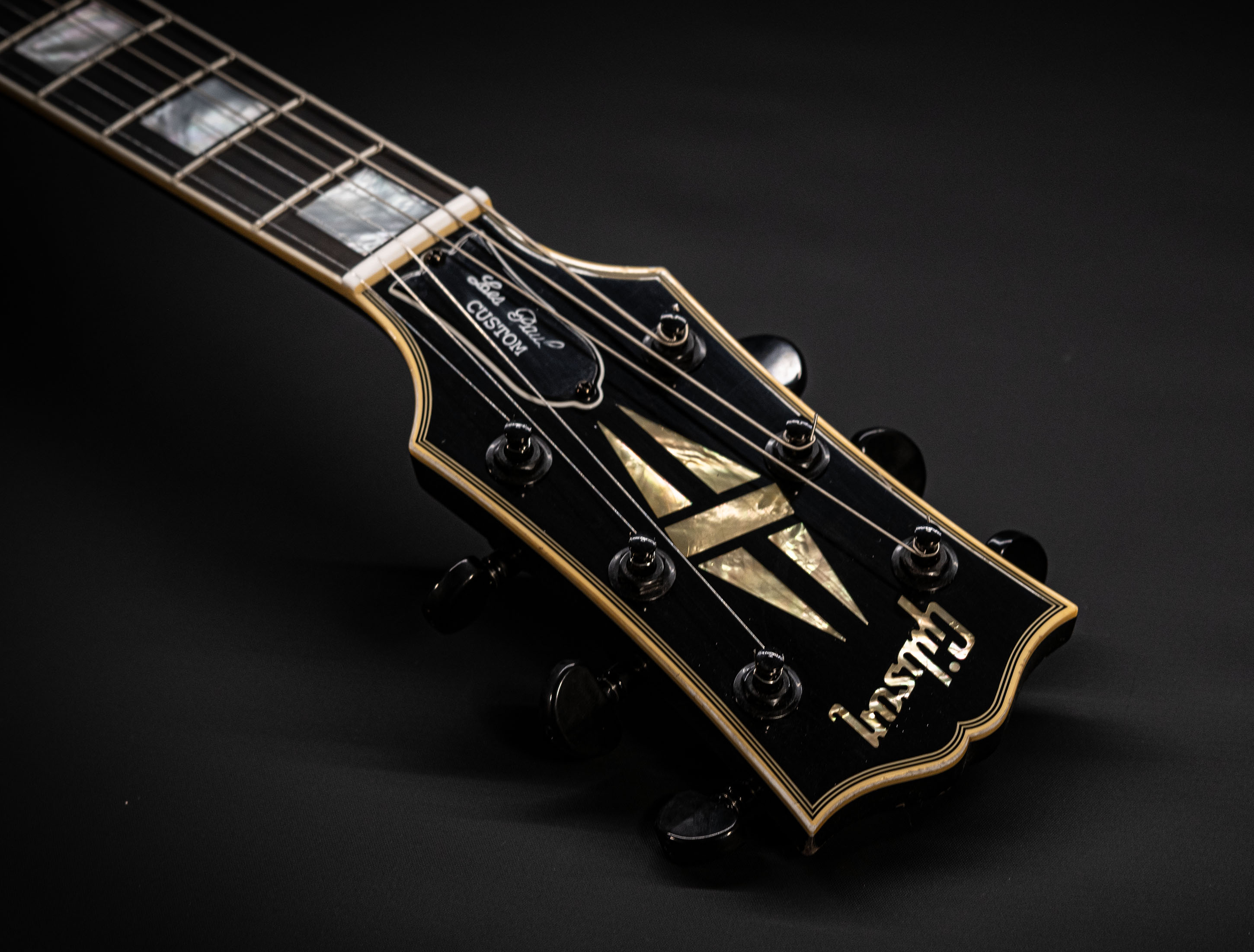 a153321 Gibson-Kirk-Hammett-1989-Les-Paul-Custom-Ebony-Limited-No-010