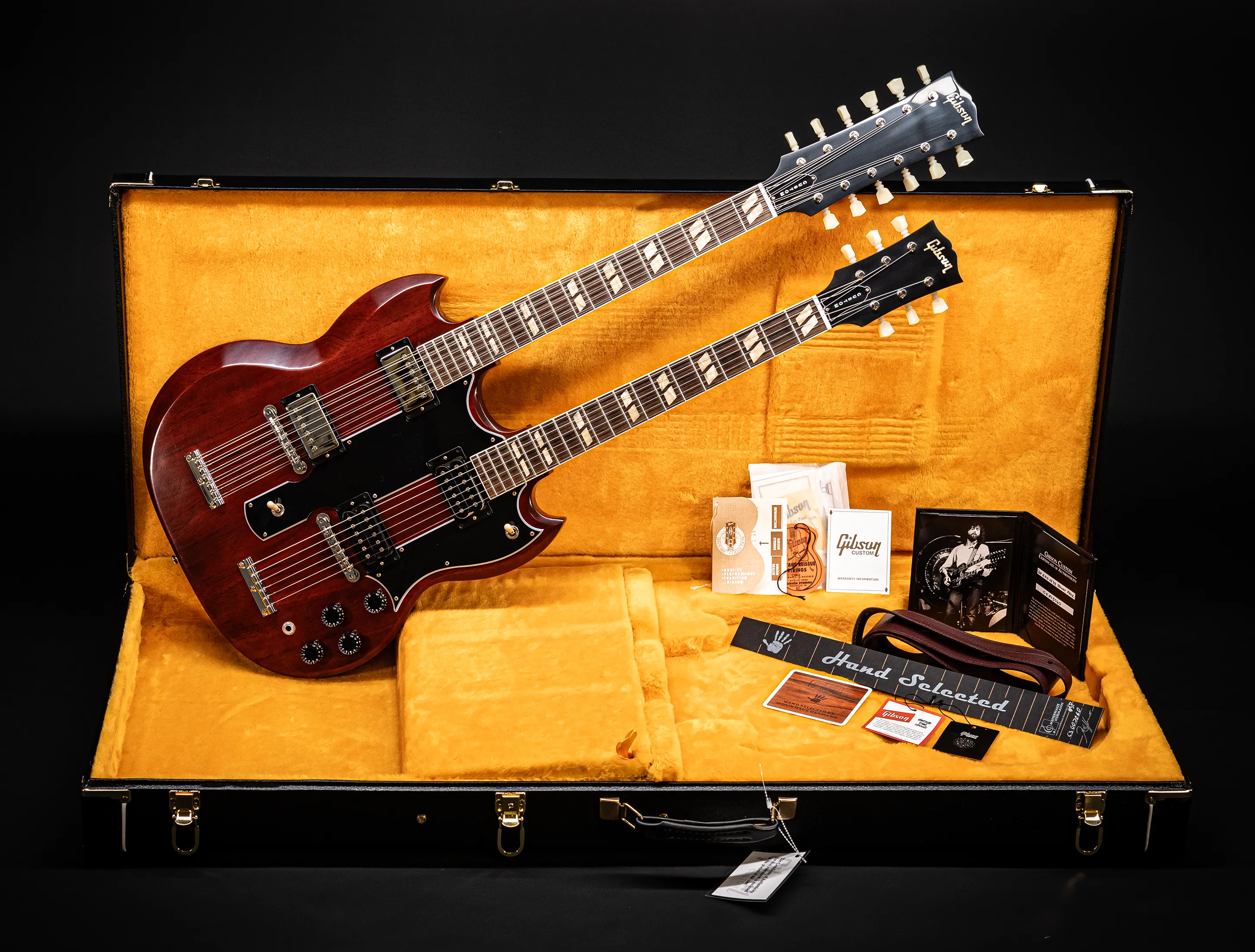 a165240-Gibson Jimmy Page EDS-1275 Doubleneck Collectors Edition VOS