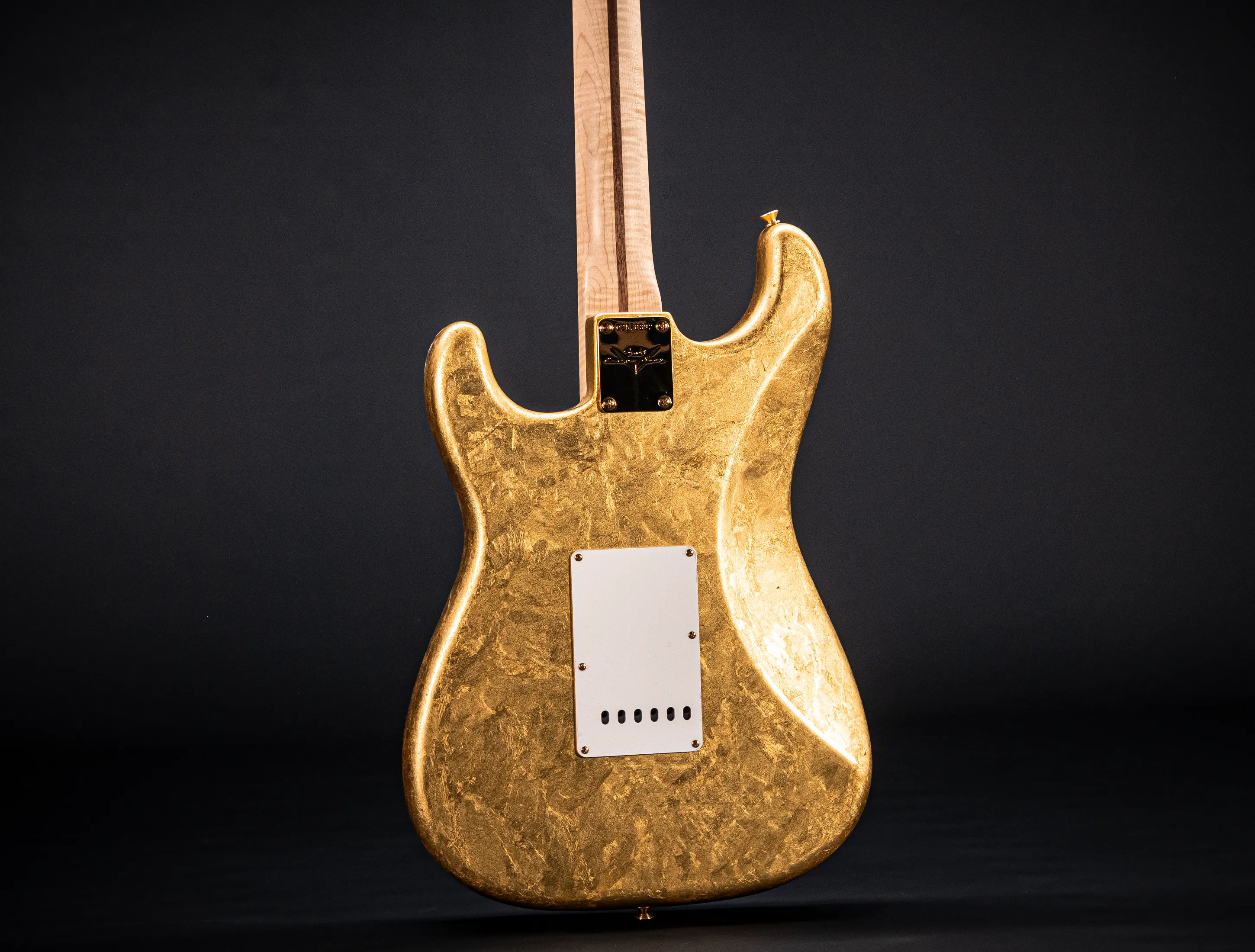 a165196 Fender Masterbuilt Todd Krause GOLD LEAF Eric Clapton Stratocaster - 24 Karat Gold