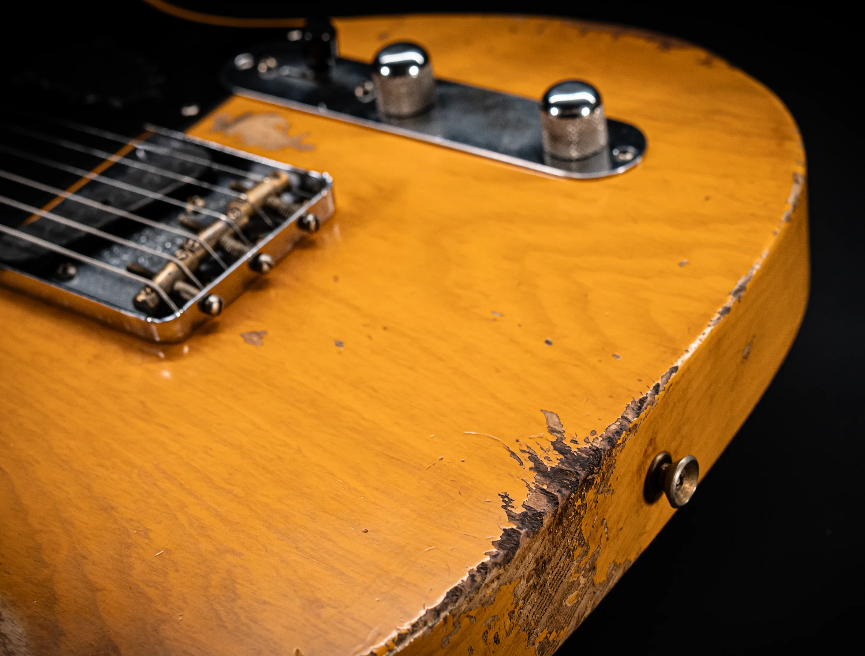 Fender Masterbuilt Kyle McMillin 1952 Telecaster Heavy Relic - 1pc Ash Butterscotch Blonde