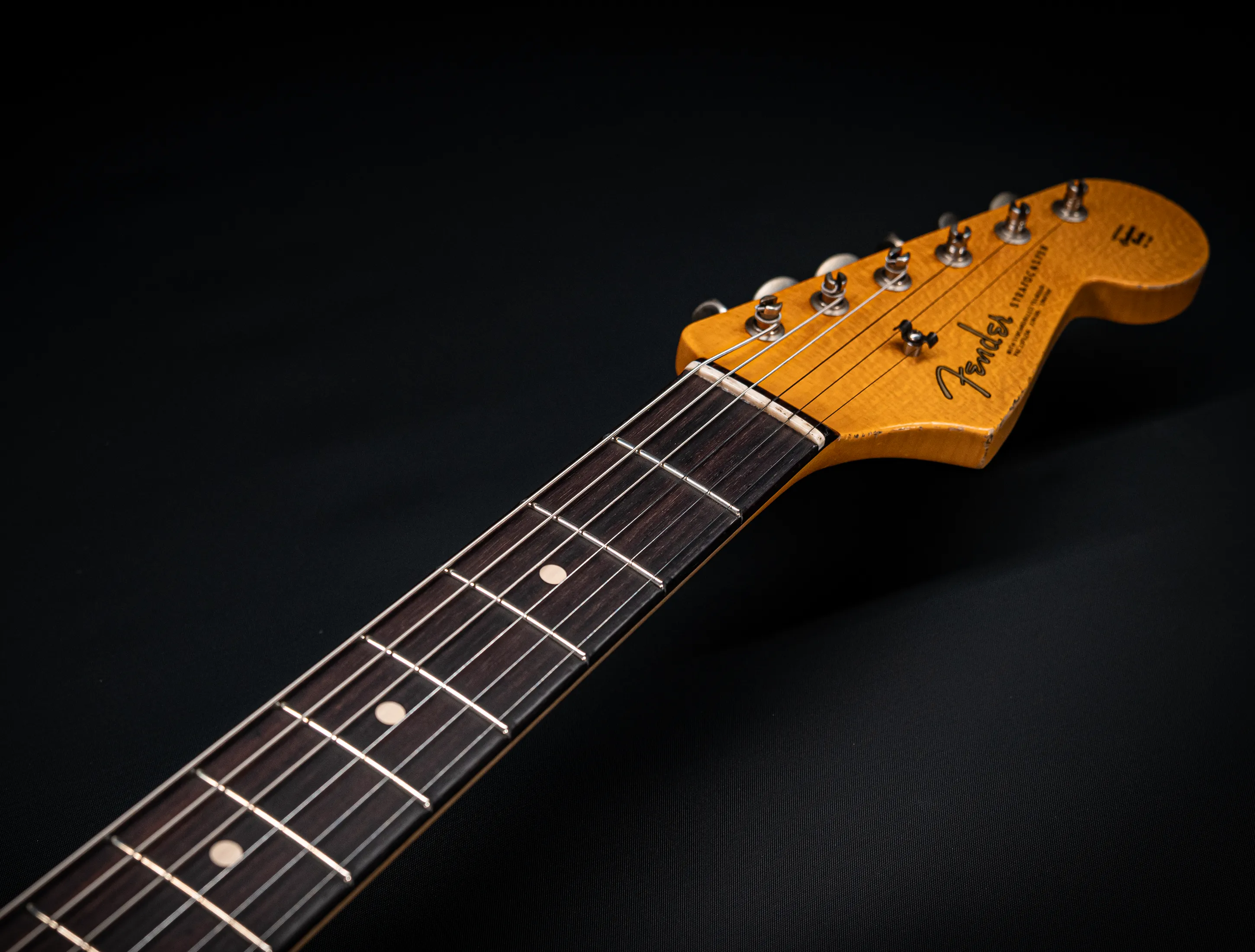 Fender Senior Masterbuilt Todd Krause 1963 Stratocaster Relic 1pc. Ash Body - Sunburst