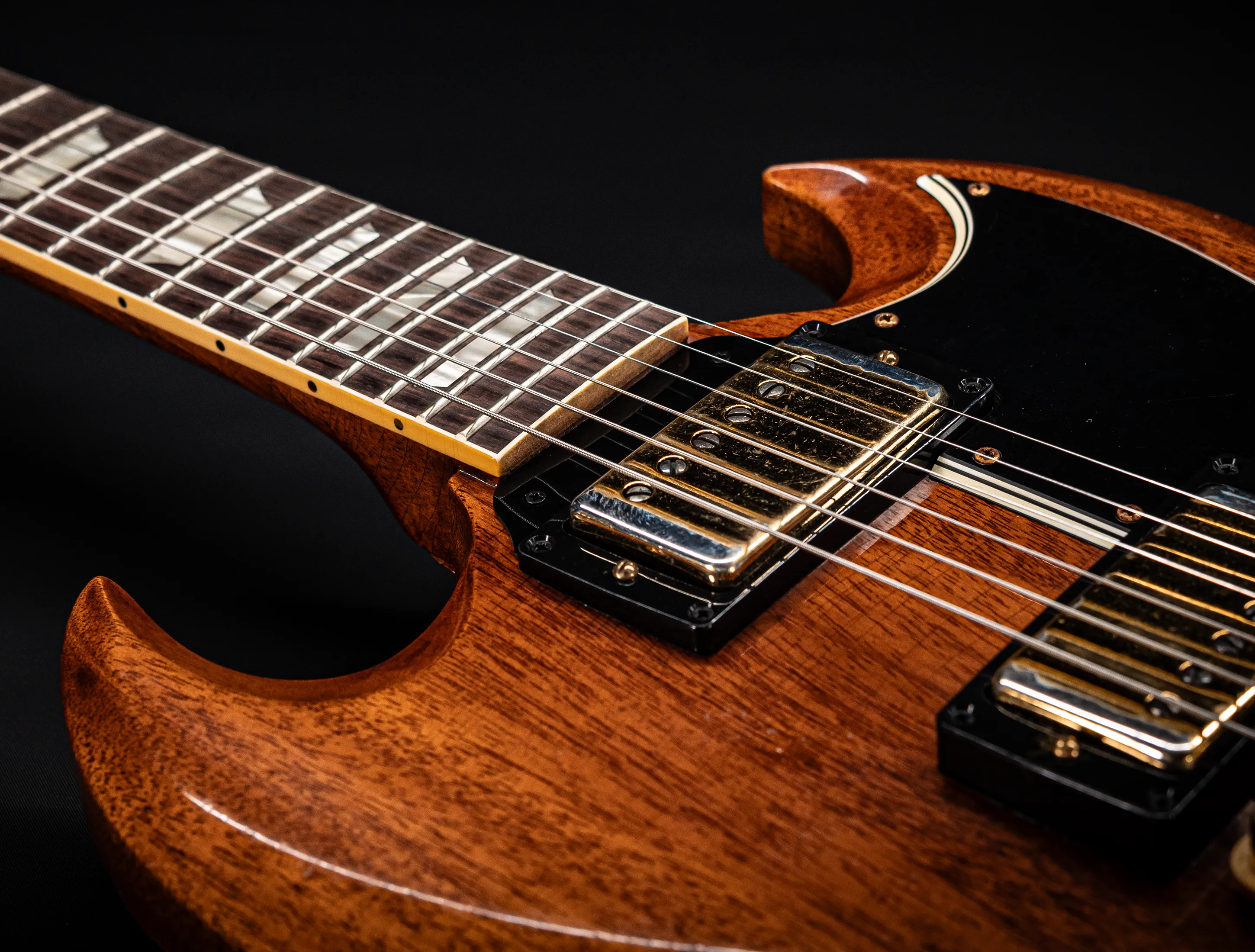 Gibson SG 1961 Standard Murphy Lab Heavy Aged Antique Faded Cherry Gold Hardware