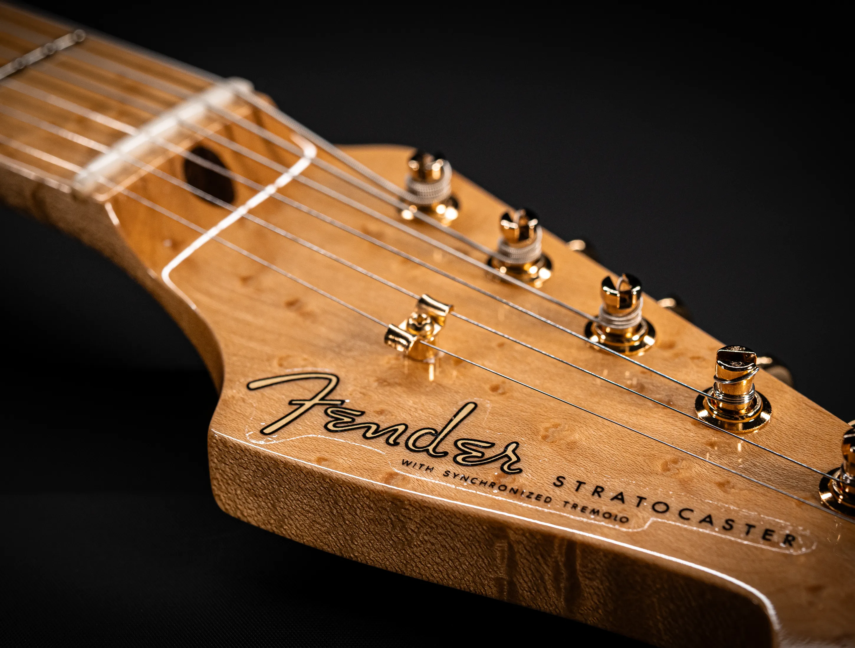 Fender 1959 Limited Stratocaster NOS Birdseye Neck Gold Hardware - Fiesta Red