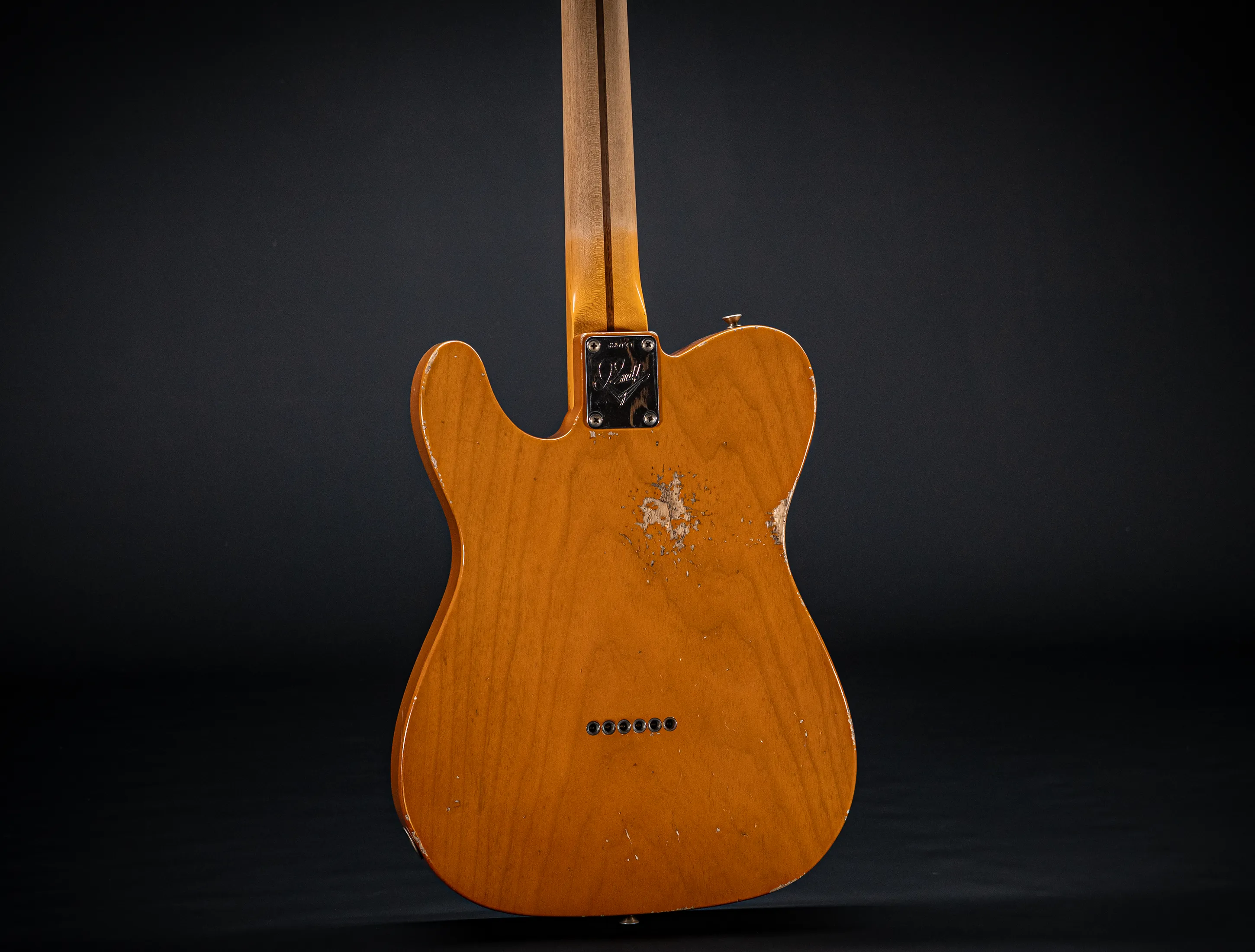 Fender Senior Masterbuilt Jason Smith 1952 Telecaster Relic - 1pc Ash Butterscotch Blonde