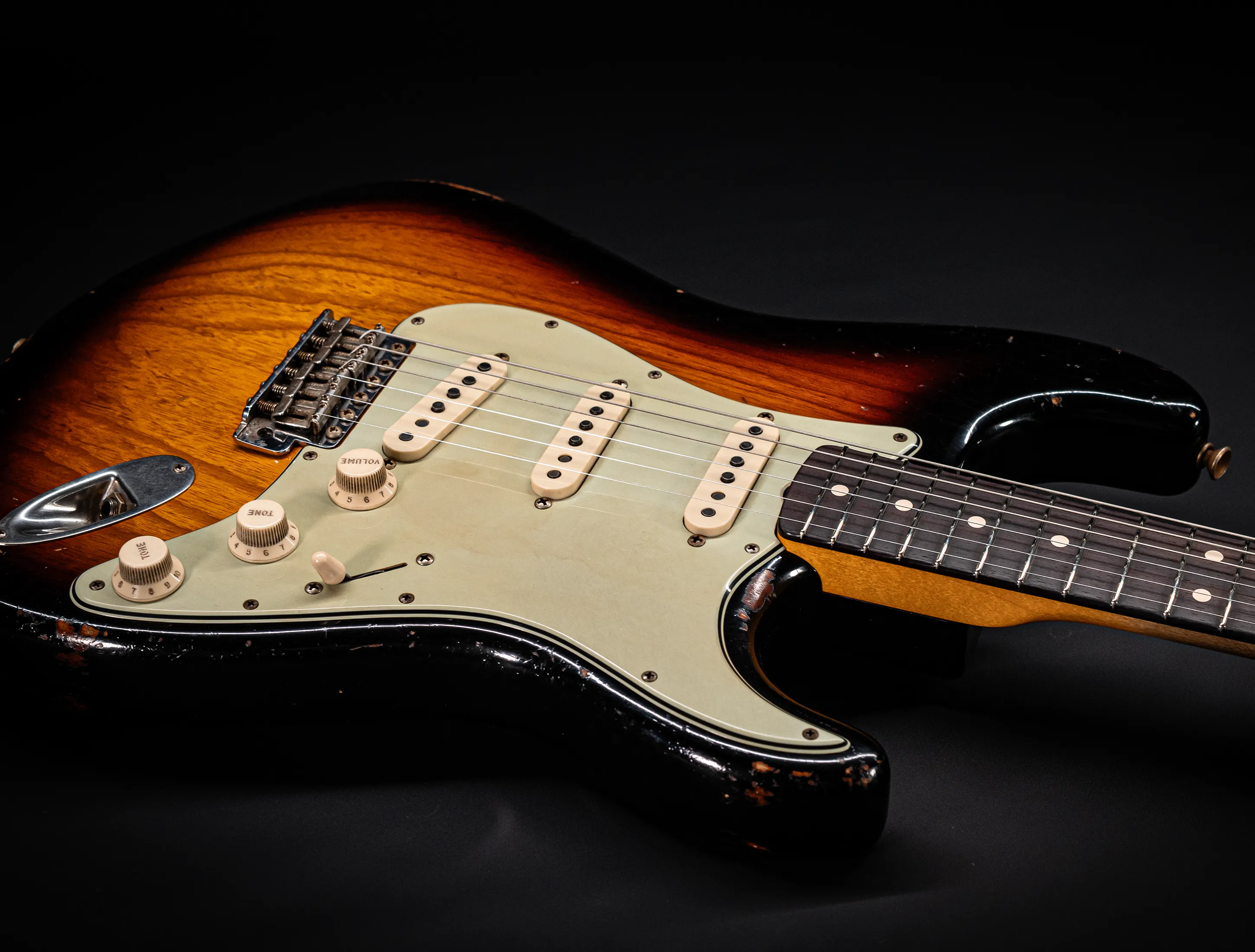 Fender Senior Masterbuilt Todd Krause 1963 Stratocaster Relic 1pc. Ash Body - Sunburst