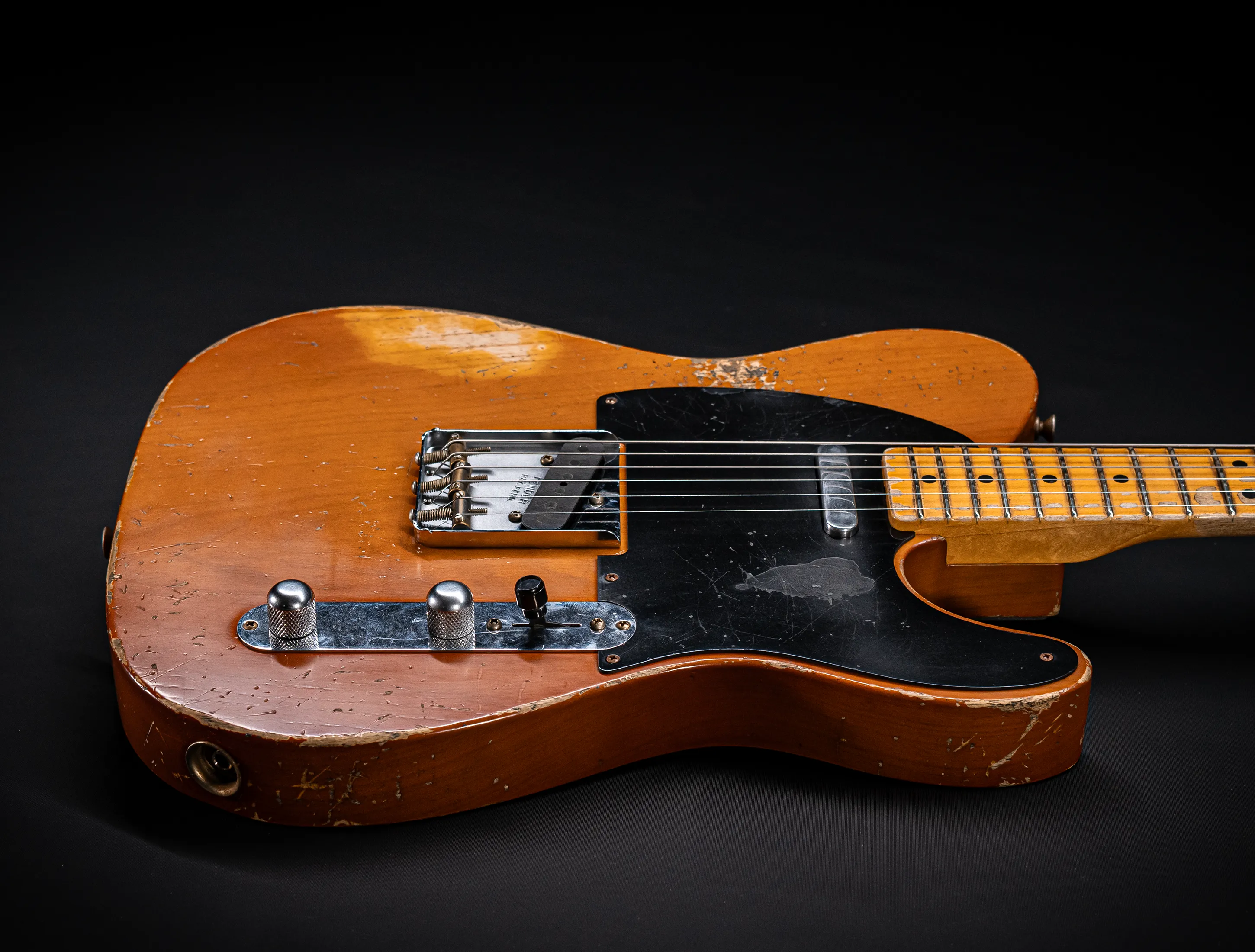 Fender Senior Masterbuilt Jason Smith 1952 Telecaster Super Heavy Relic - 1pc Ash Butterscotch Blonde