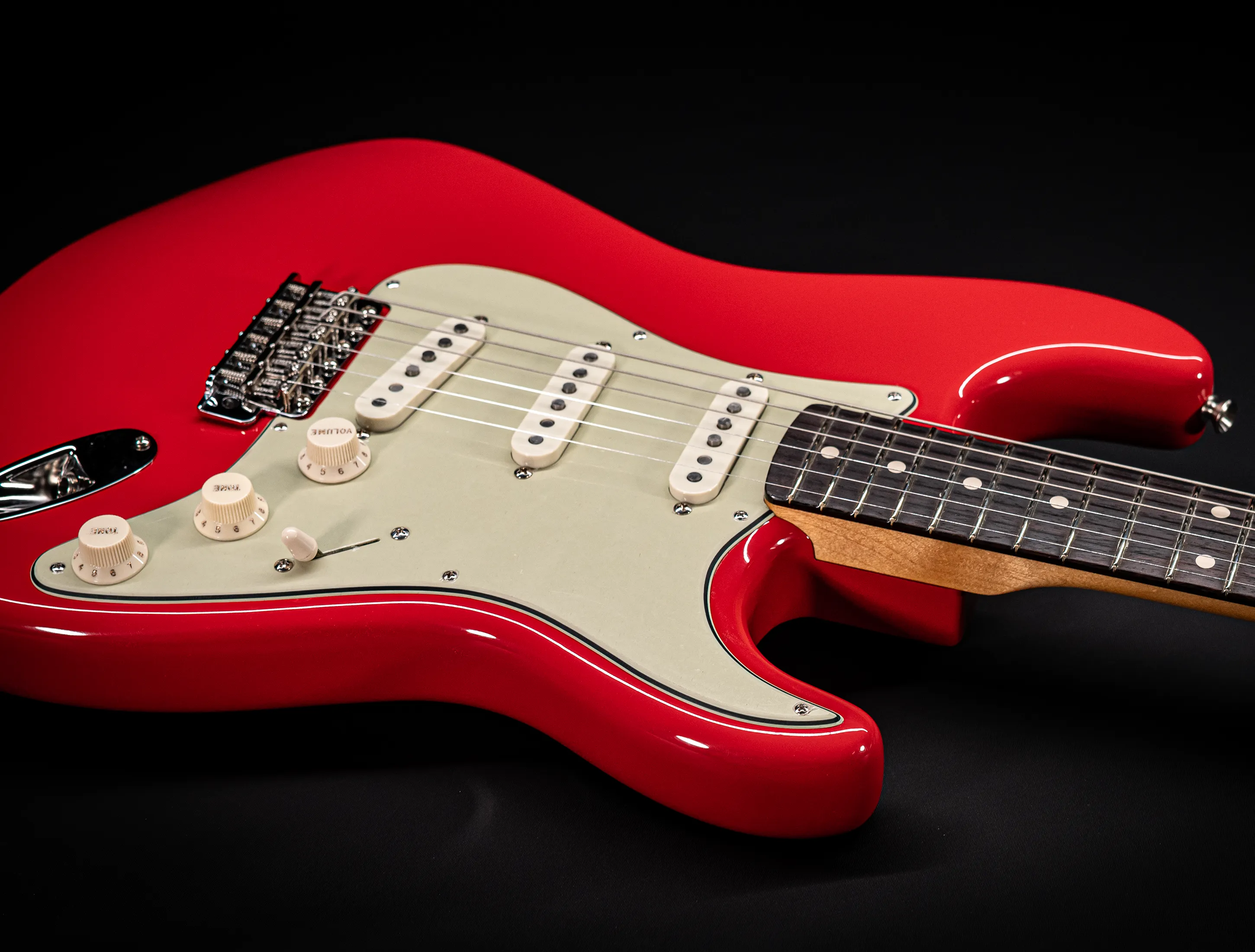 Fender MBD 50/60 inspired Stratocaster GLOSS NOS - Hot Rod Red