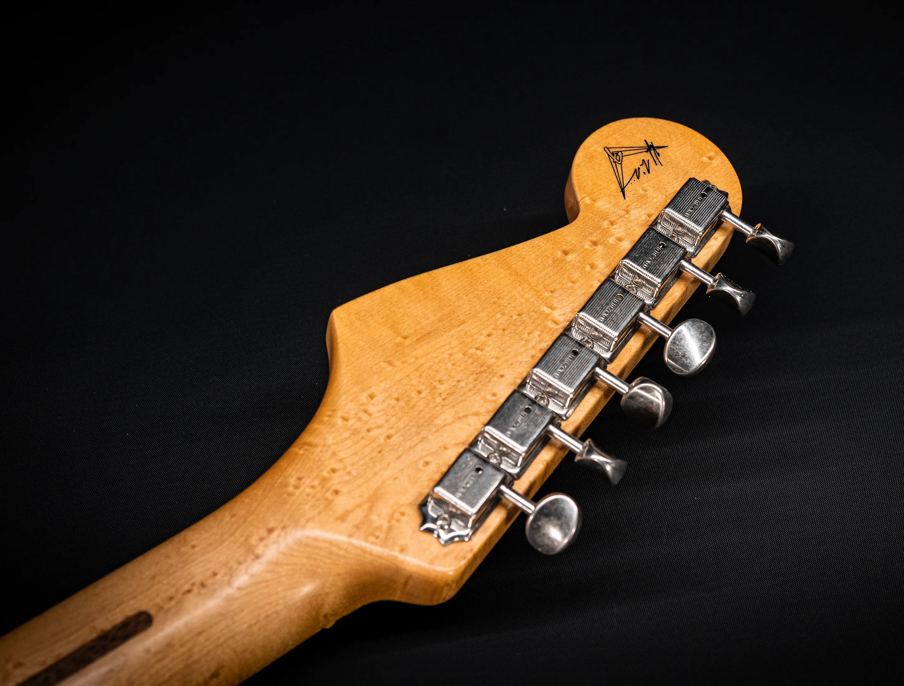 Fender Masterbuilt Kyle McMillin 1955 Stratocaster Closet Classic Ash Body - Sunburst