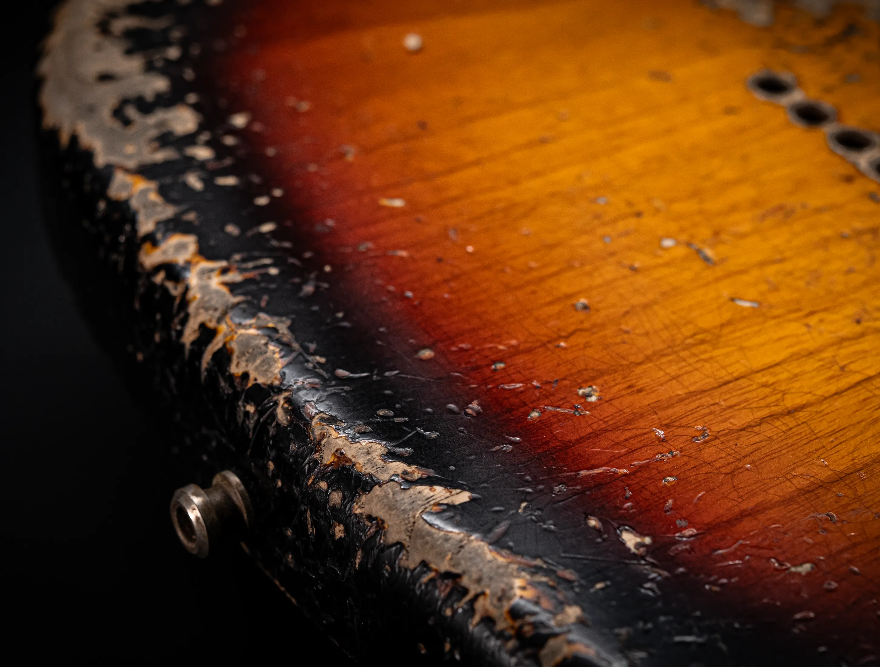 Fender MBD II 1962 Humbucker Hardtail Stratocaster MIDAS Super Heavy Relic - ASH Body Sunburst