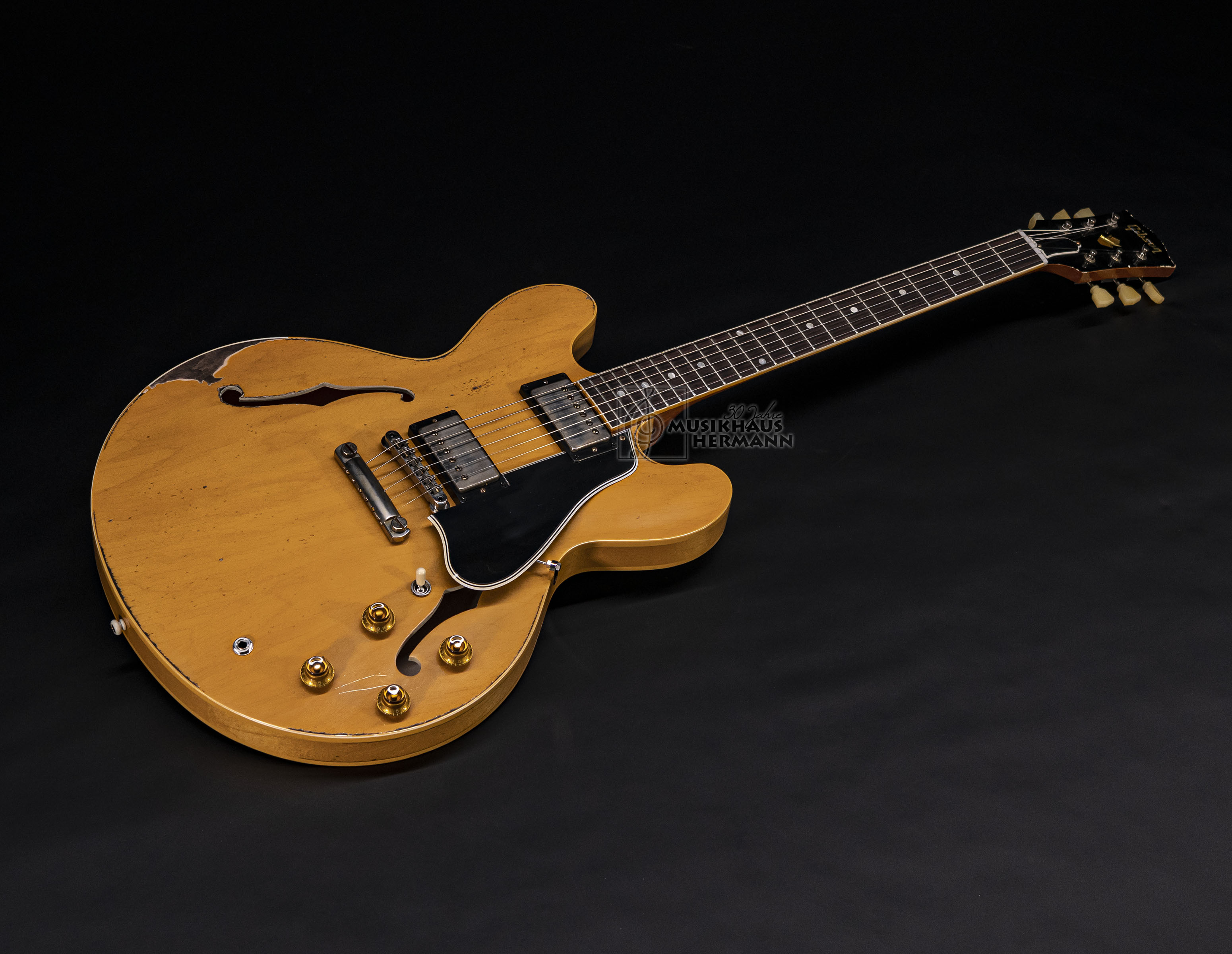 Show gallery (25 images) a10-3344-gibson-1959-es-335-vintage-natural-ultra-heavy-aged