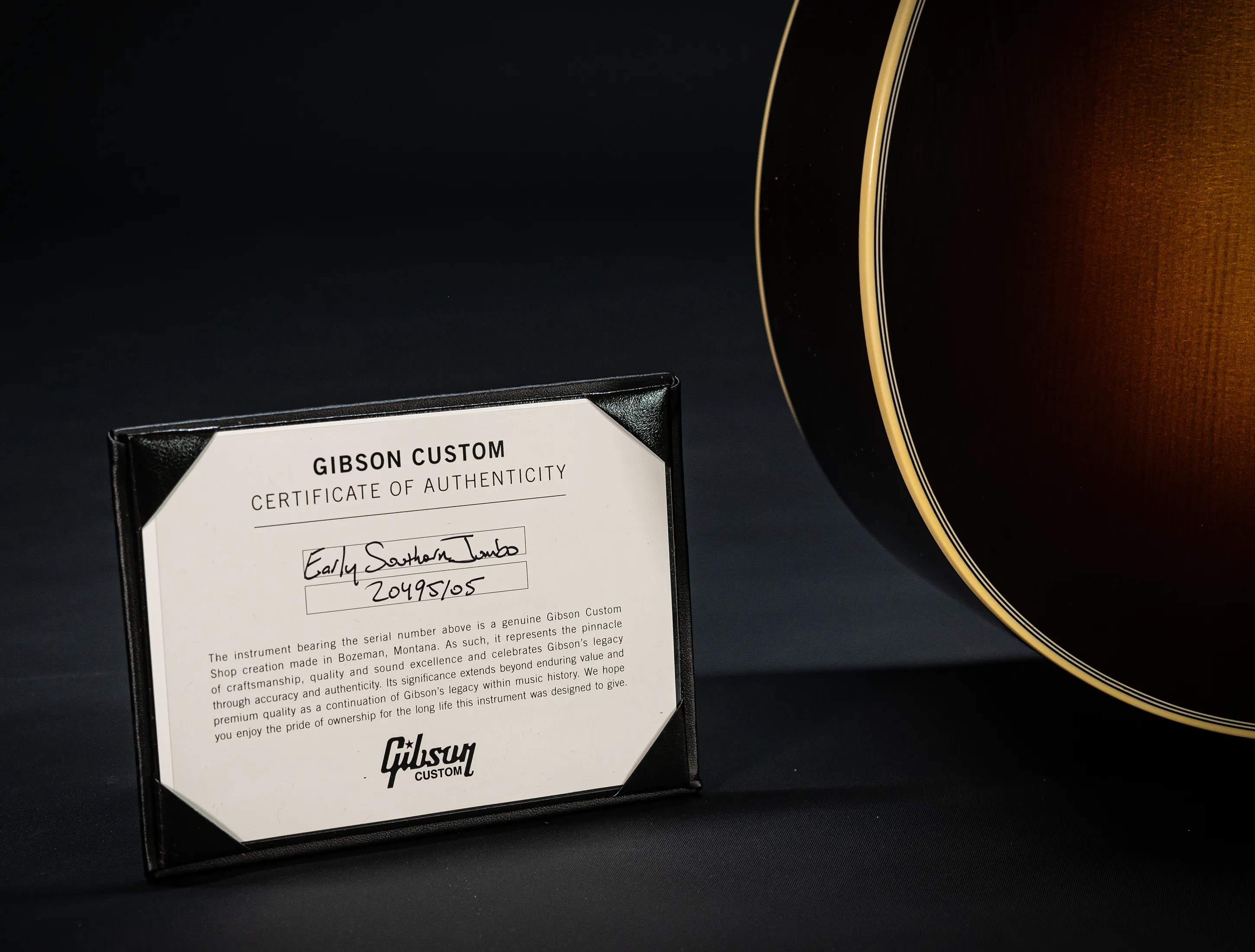 Show gallery (33 images) a174883-Gibson-Southern-Jumbo-EARLY-40s-Golden-Era-Custom-Shop-Adirondack-Vintage-Sunburst-