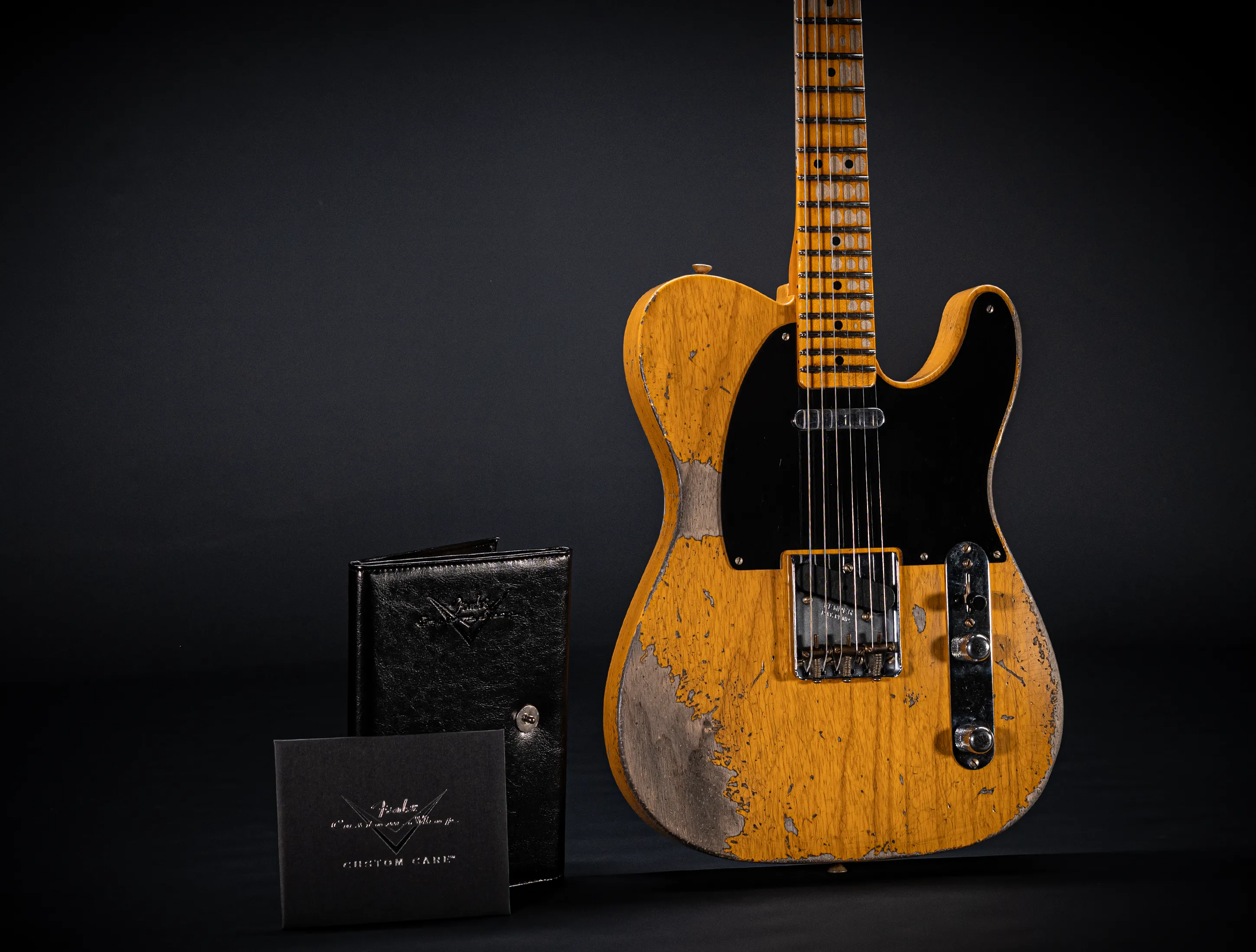 Fender MBD II 1952 Telecaster Super Heavy Relic 1pc. Ash Body - Butterscotch Blonde