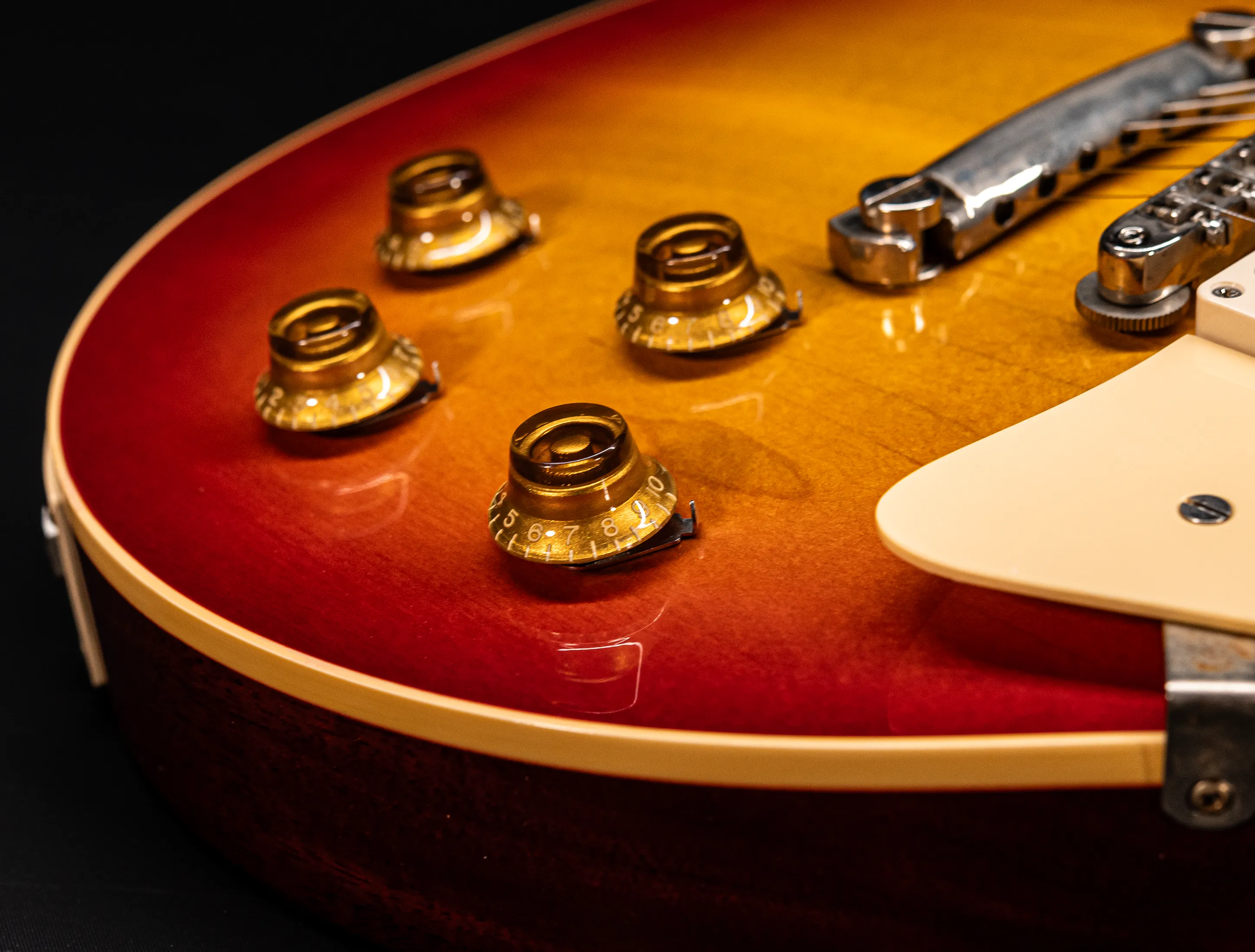 a161548 Gibson Les Paul 1958 Standard Reissue VOS - Washed Cherry Sunburst