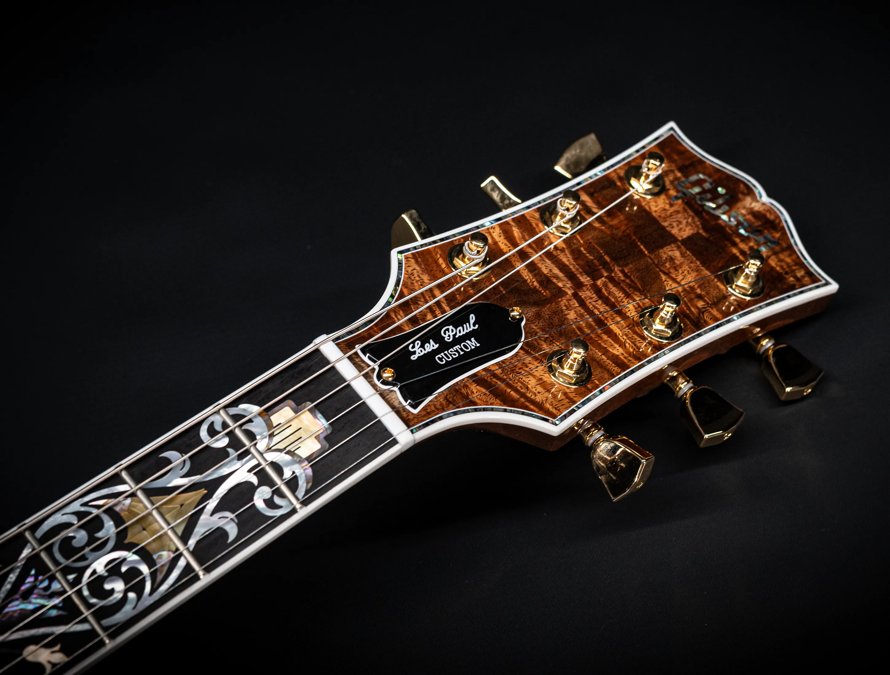 Gibson Les Paul ULTIMA BELLA VOCE Mastergrade Koa F-Hole GLOSS  - ONE-OF-A-KIND