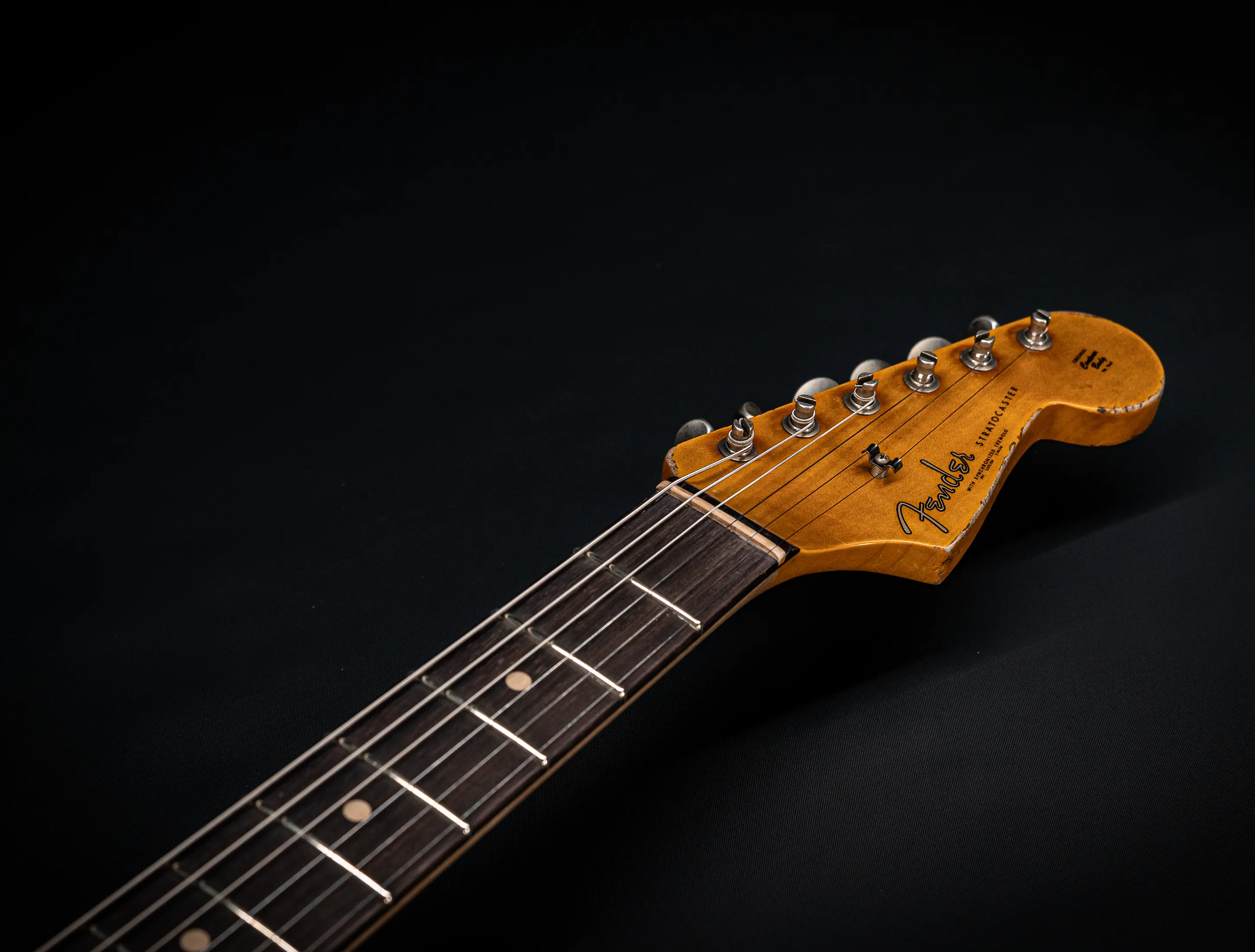 Fender MBD II 1962 Stratocaster MIDAS Super Heavy Relic - ASH Body Graffity Yellow