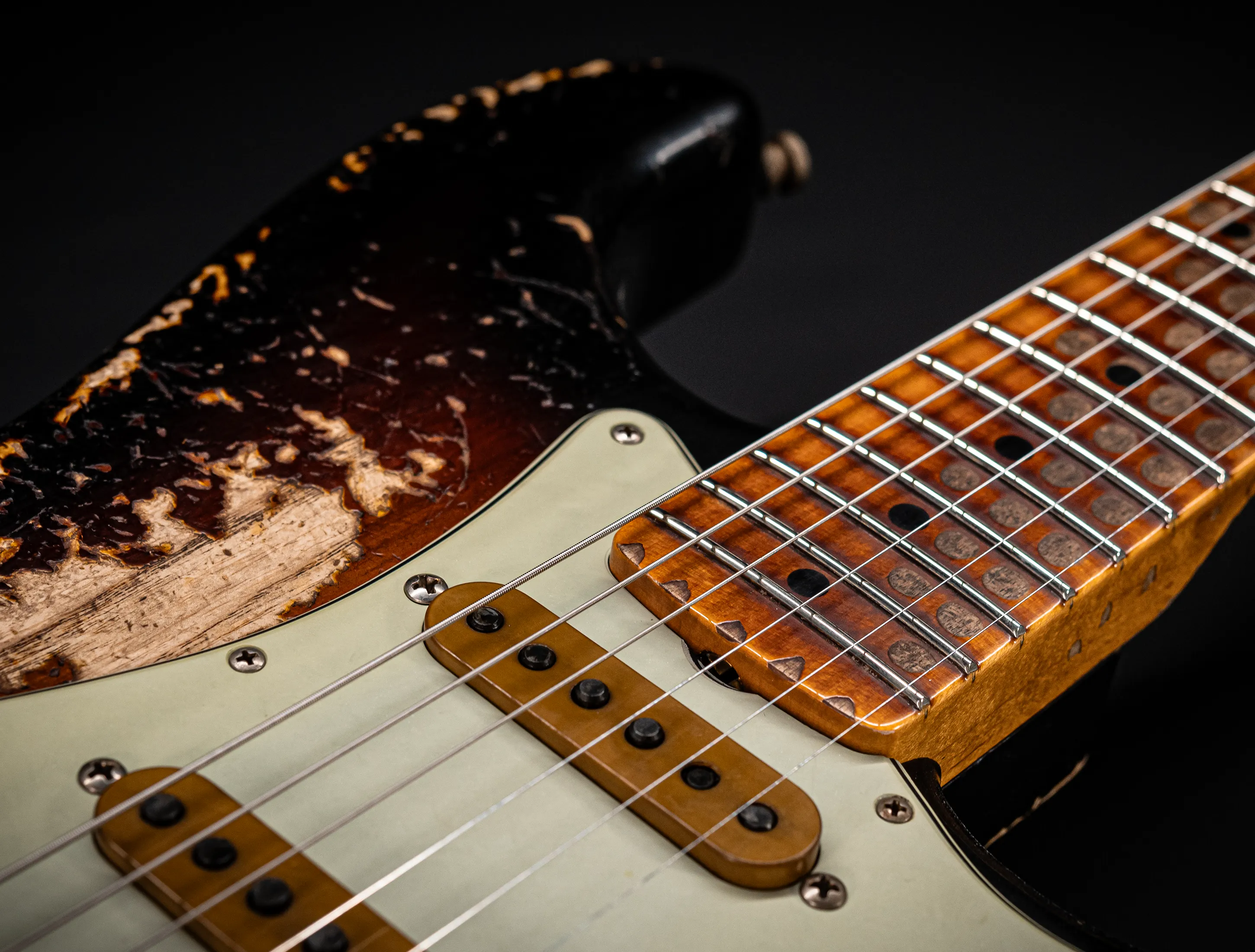 Fender MBD II 1962 Stratocaster MIDAS Super Heavy Relic - ASH Body Sunburst