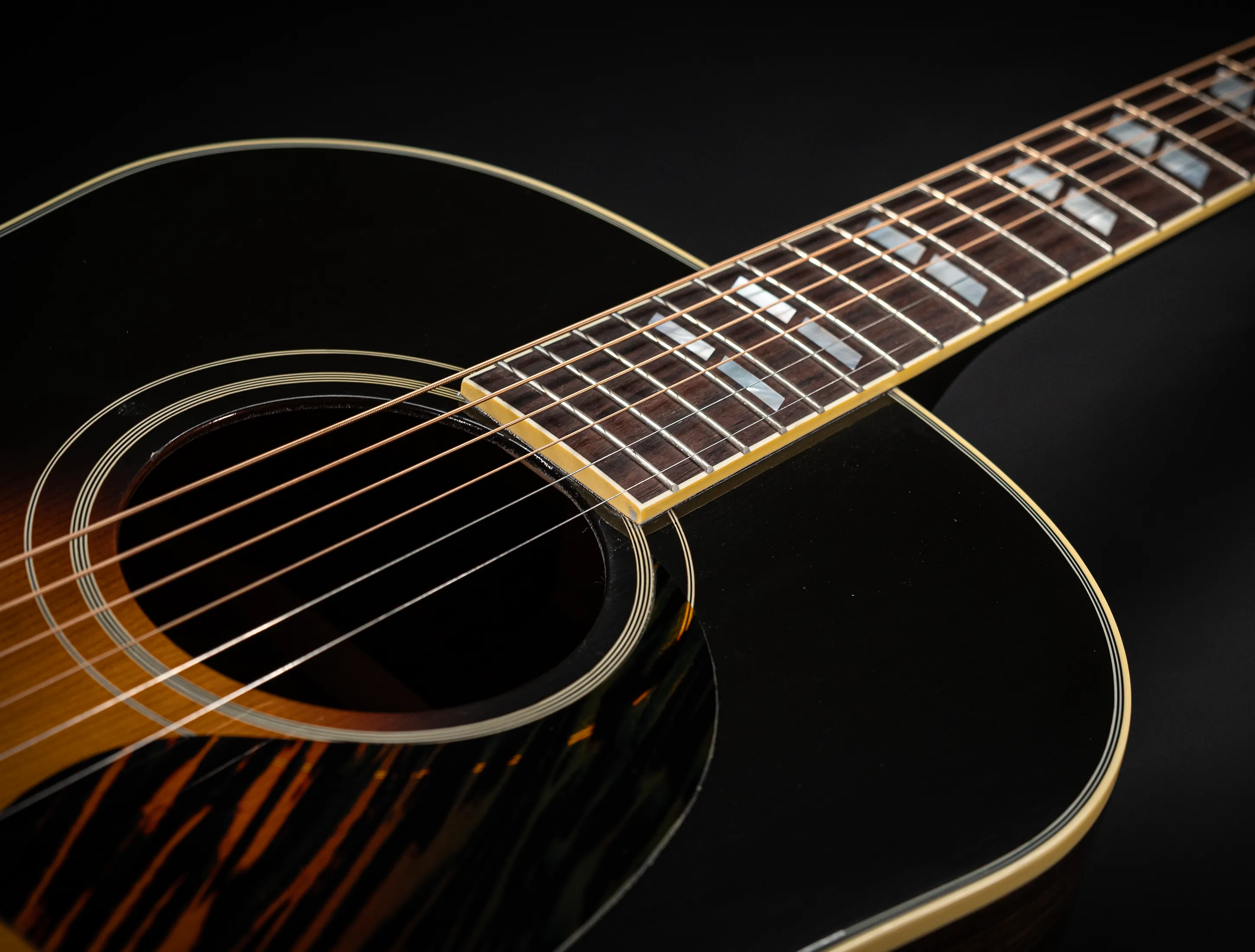 Gibson Southern Jumbo Rosewood EARLY 40s Golden Era Custom Shop Adirondack Vintage Sunburst