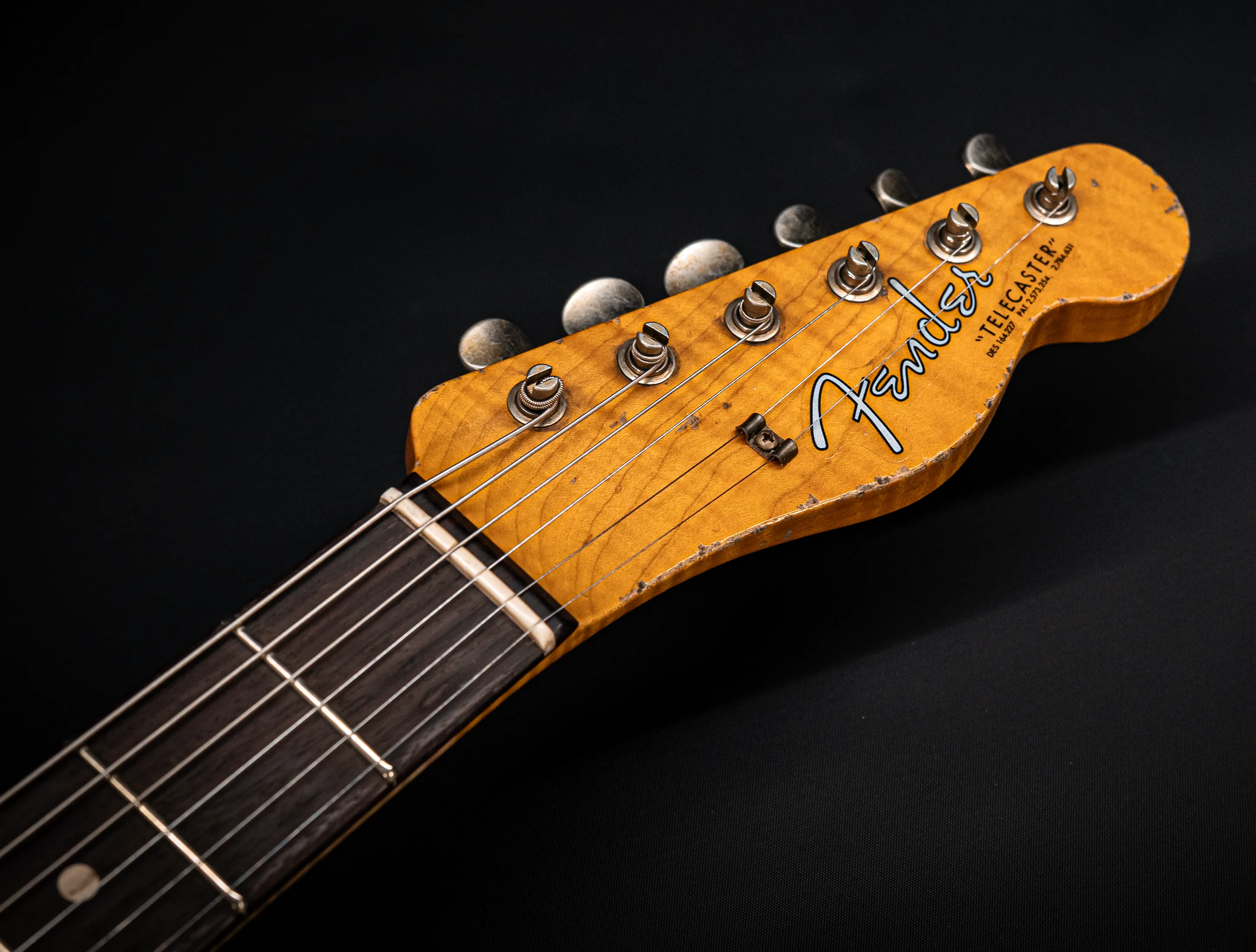 a162515 Fender Masterbuilt Jason Smith 1963 Telecaster Heavy Relic - Smoked Olympic White