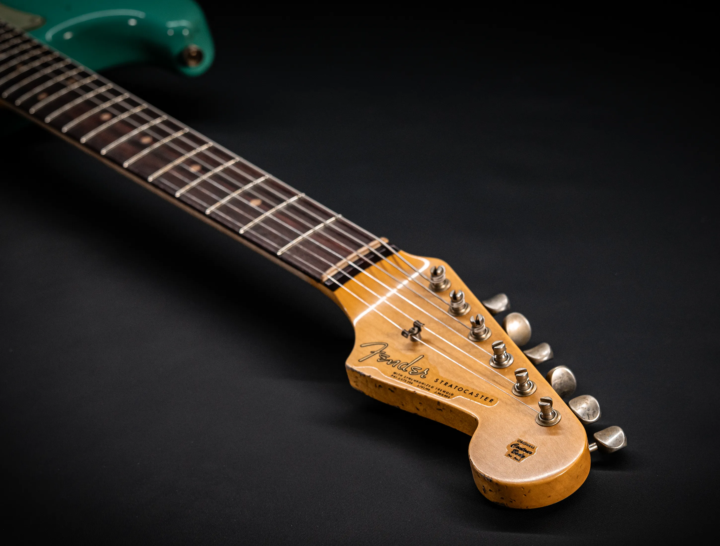 Fender MBD 1963 Stratocaster Relic - Aged Sea Foam Green