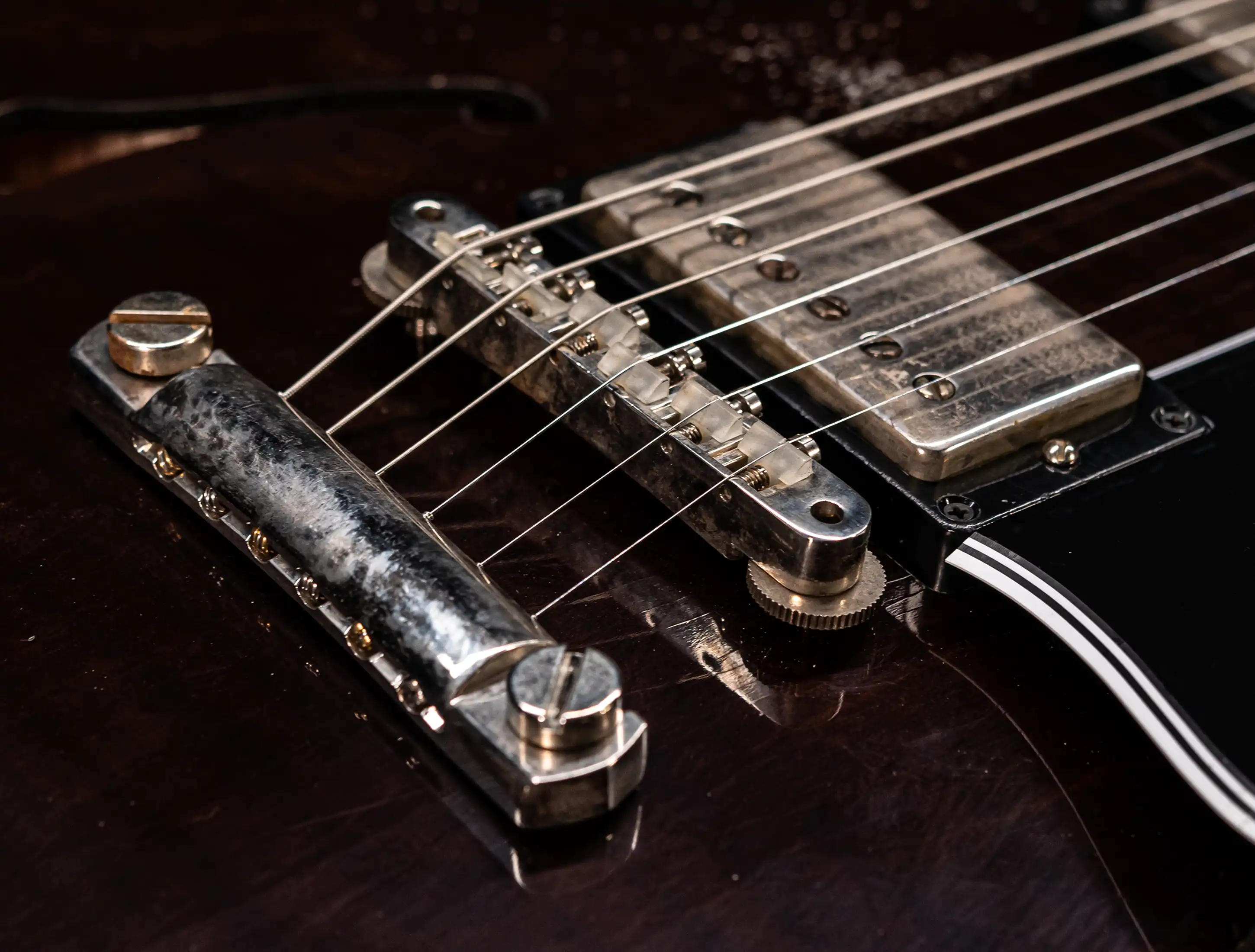 a154393 Gibson-ES-335-1964-Custom-Shop-Murphy-Lab-Heavy-Aged-Figured-Maple-Antique-Walnut-Stain
