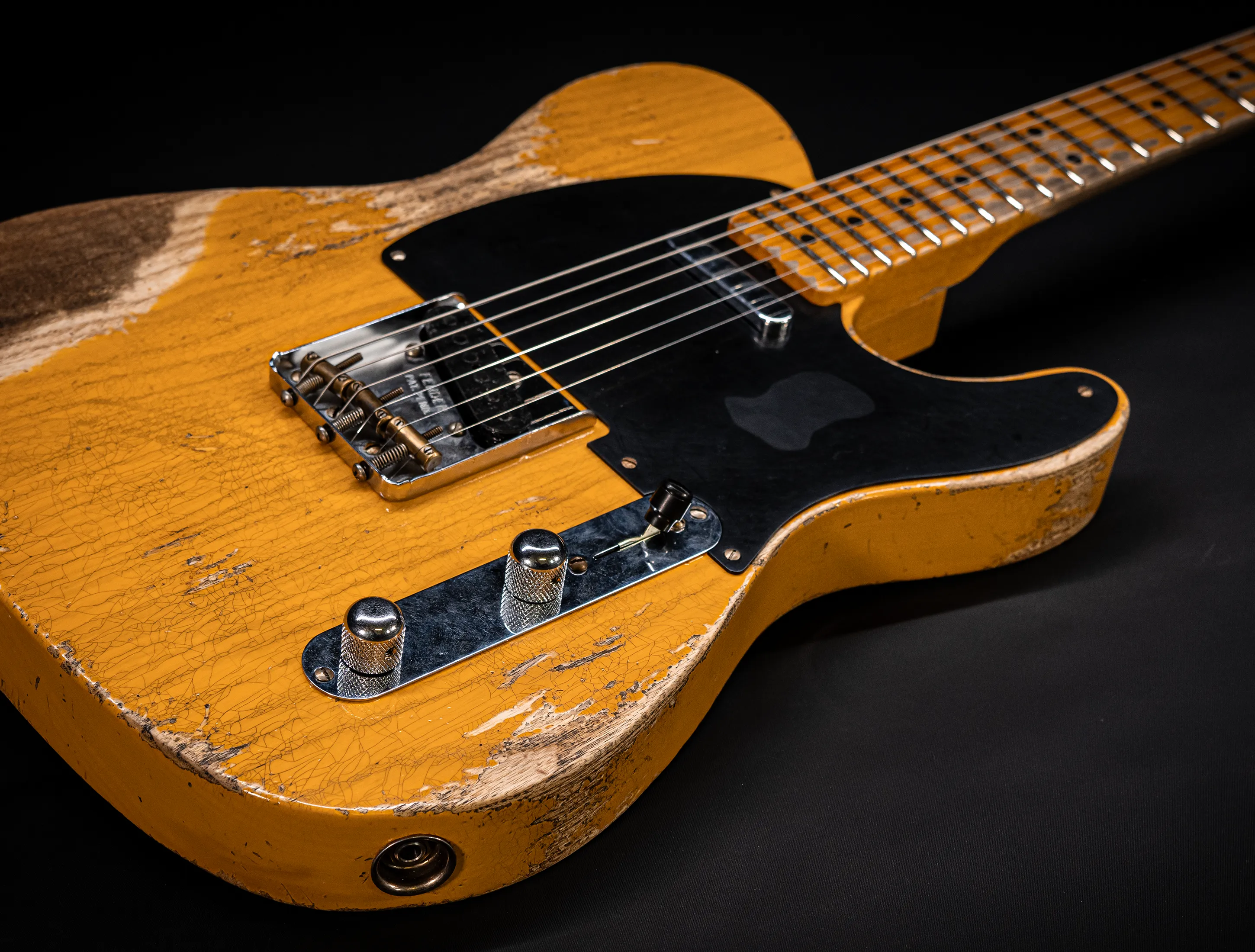 a173354Fender MBD II  Limited 1952 Telecaster Super Heavy Relic - Butterscotch Blonde Muikhaus-Hermann