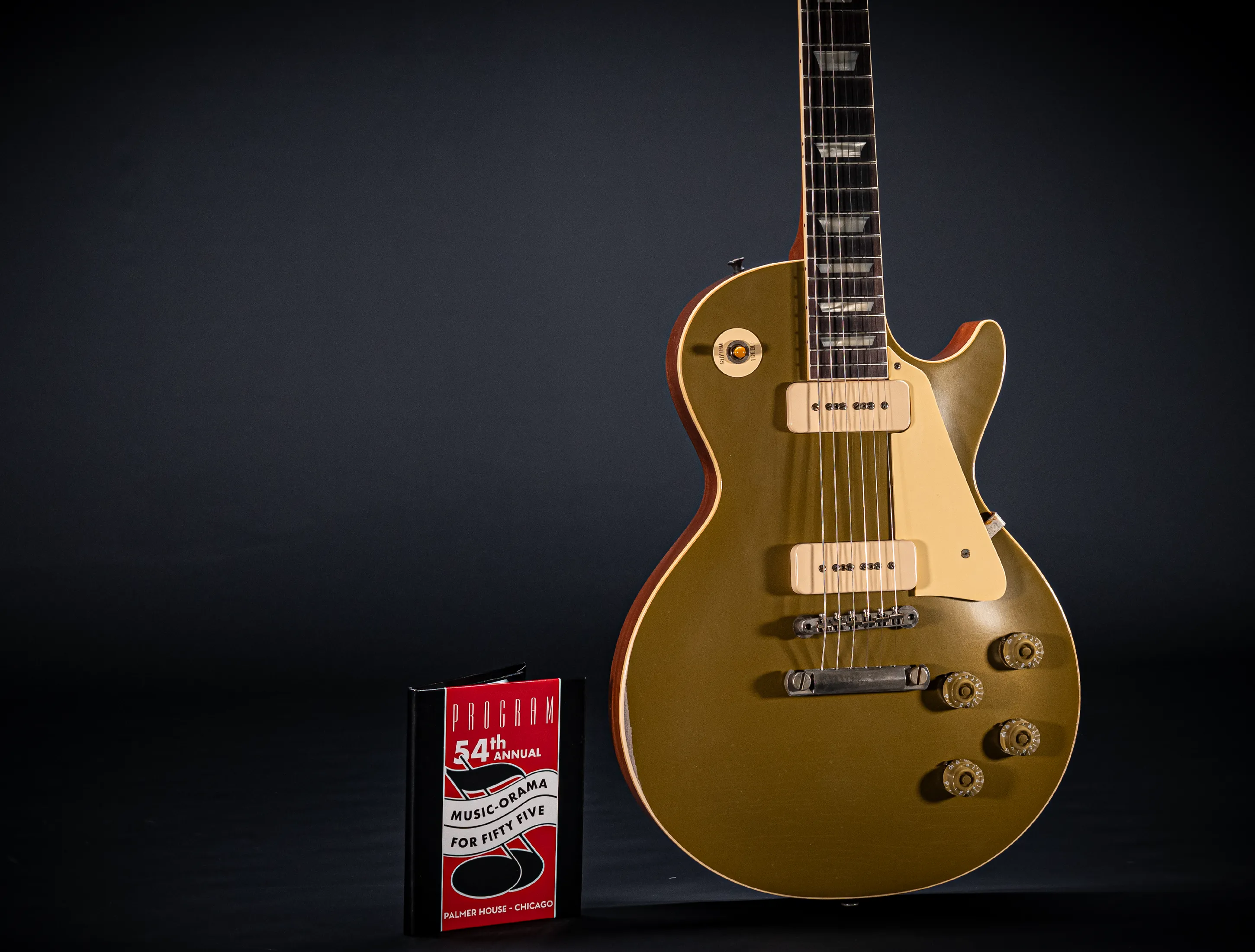 Gibson Les Paul 1955 NAMM Show Commemorative Edition - Nugget Gold