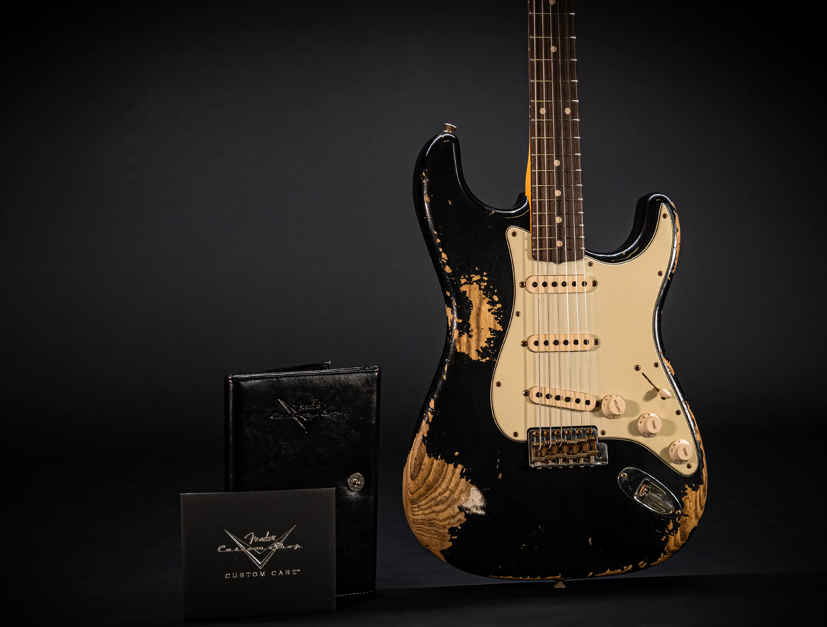 Fender MBD II  Limited 1962 Stratocaster Super Heavy Relic - ASH Body Black