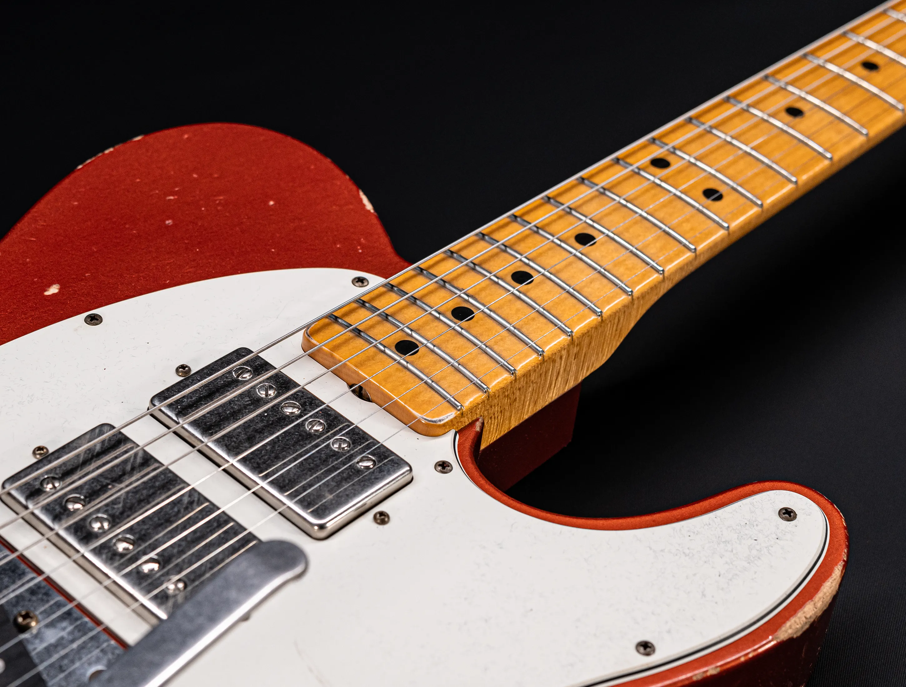 Fender Masterbuilt Dennis Galuszka Limited Edition Mike Campbell 1972 „Red Dog“ Telecaster