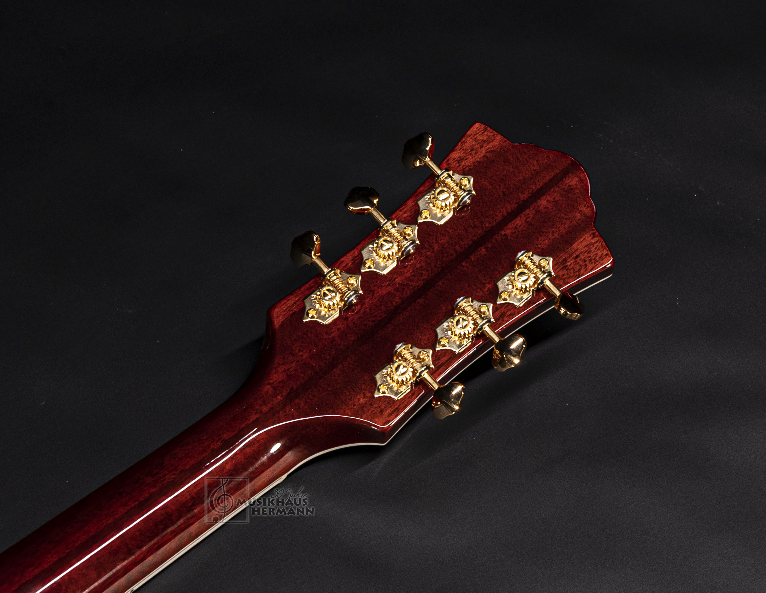 Galerie anzeigen (19 Bilder) a10-4175-guild-f-55e-atb-antique-sunburst-l-r-baggs