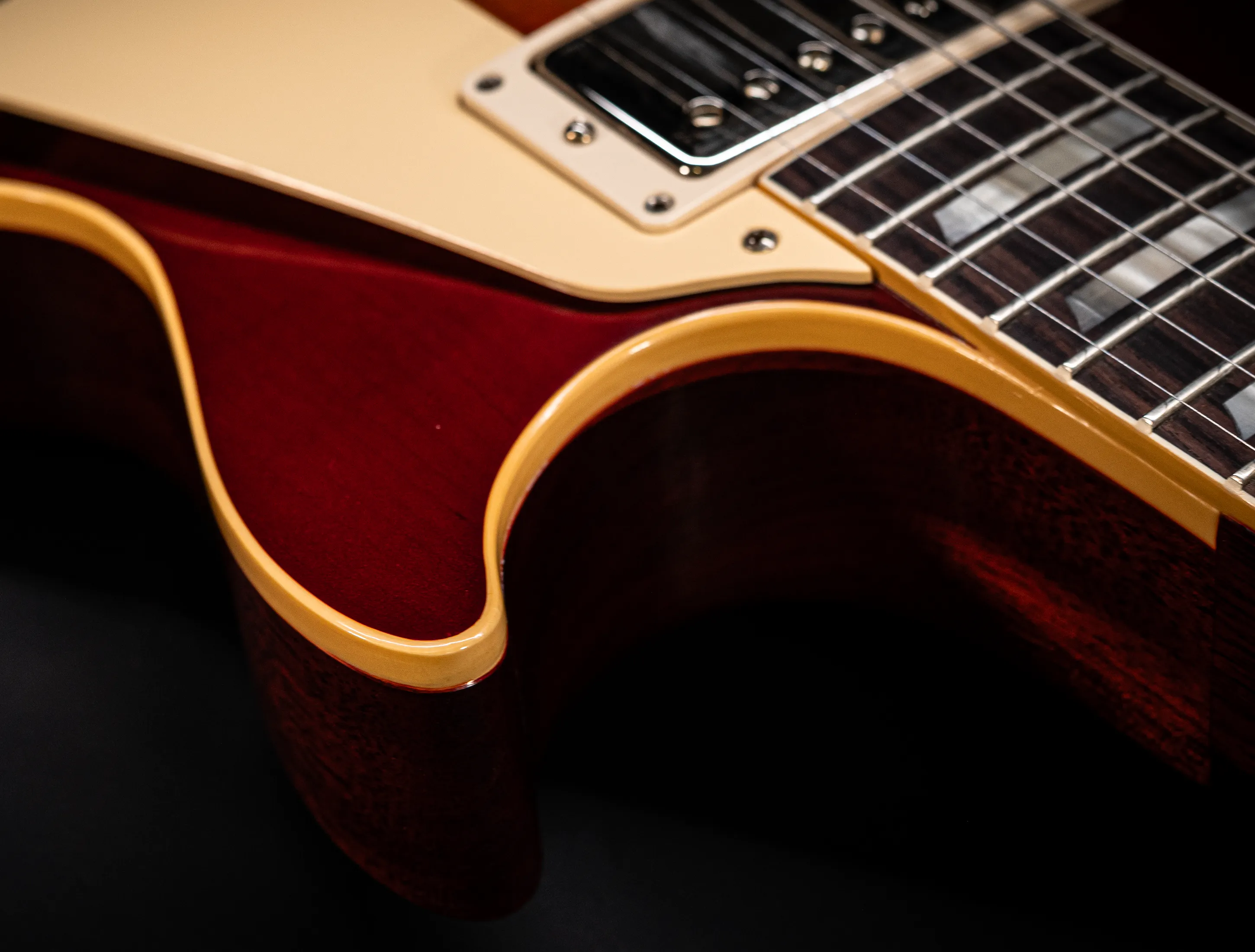 a171893 Gibson Les Paul 1958 Standard Reissue VOS - Bourbon Burst Musikhaus-Hermann