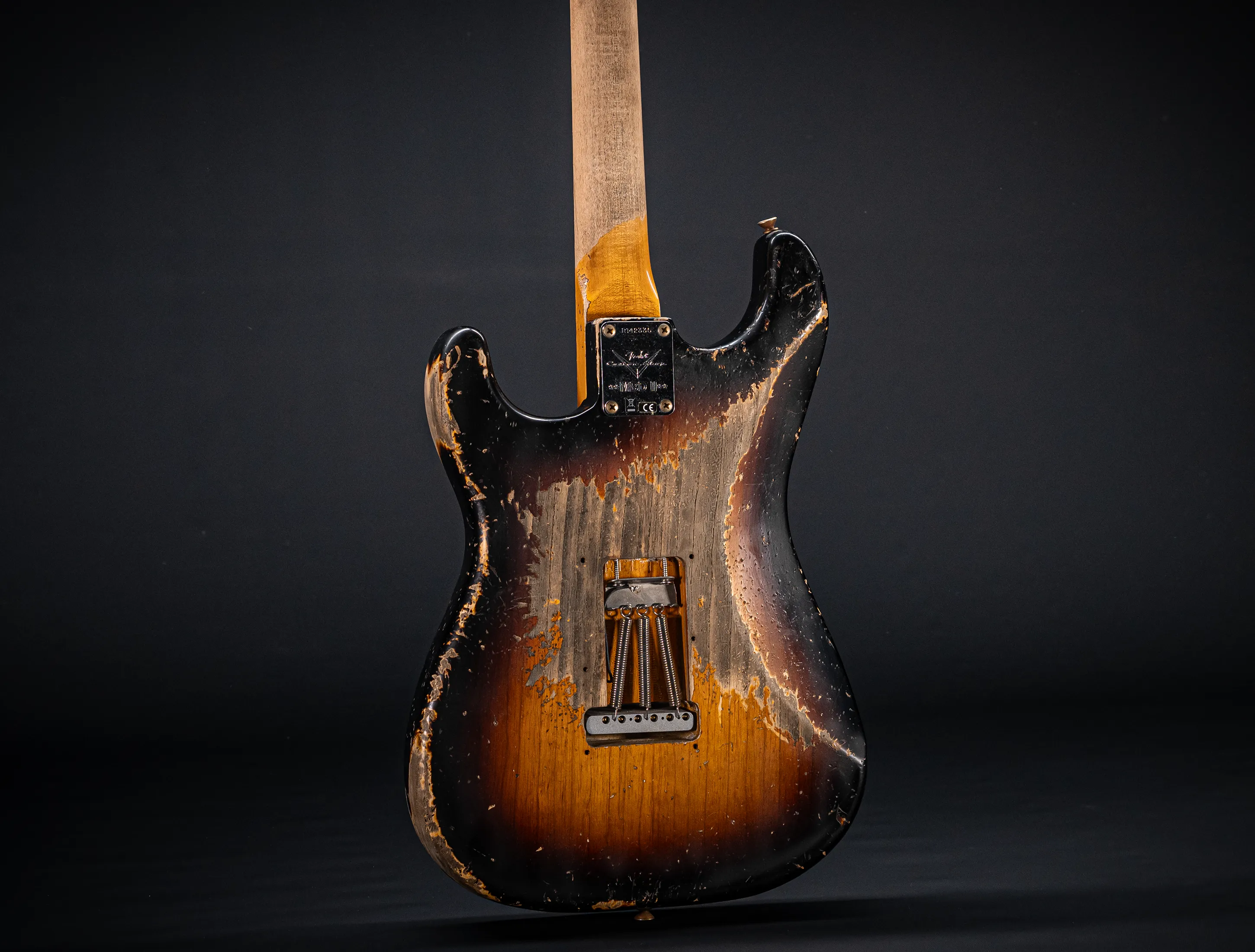 Fender MBD II 1962 Humbucker Stratocaster MIDAS Super Heavy Relic - ASH Body Maple Neck Sunburst