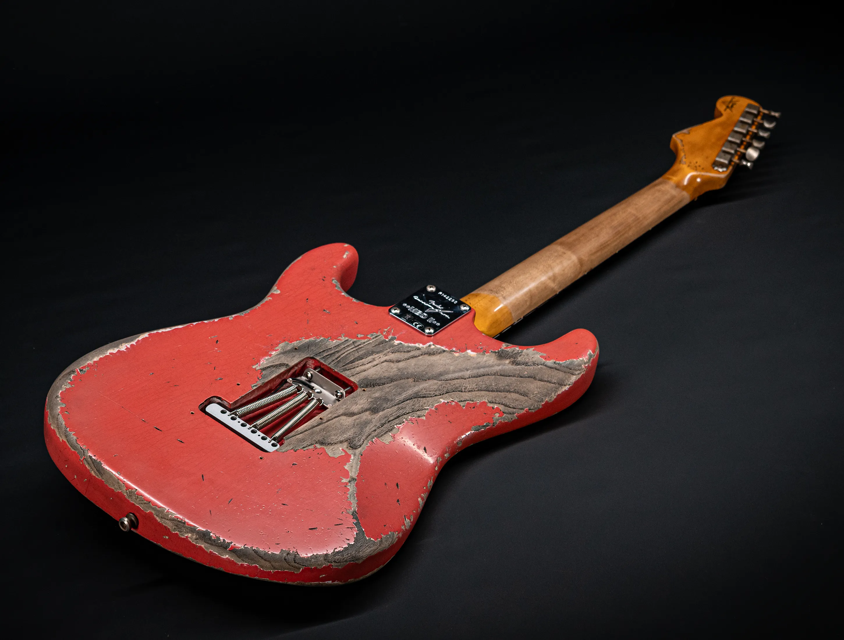 Fender MBD II 1962 Stratocaster MIDAS Super Heavy Relic - ASH Body Fiesta Red