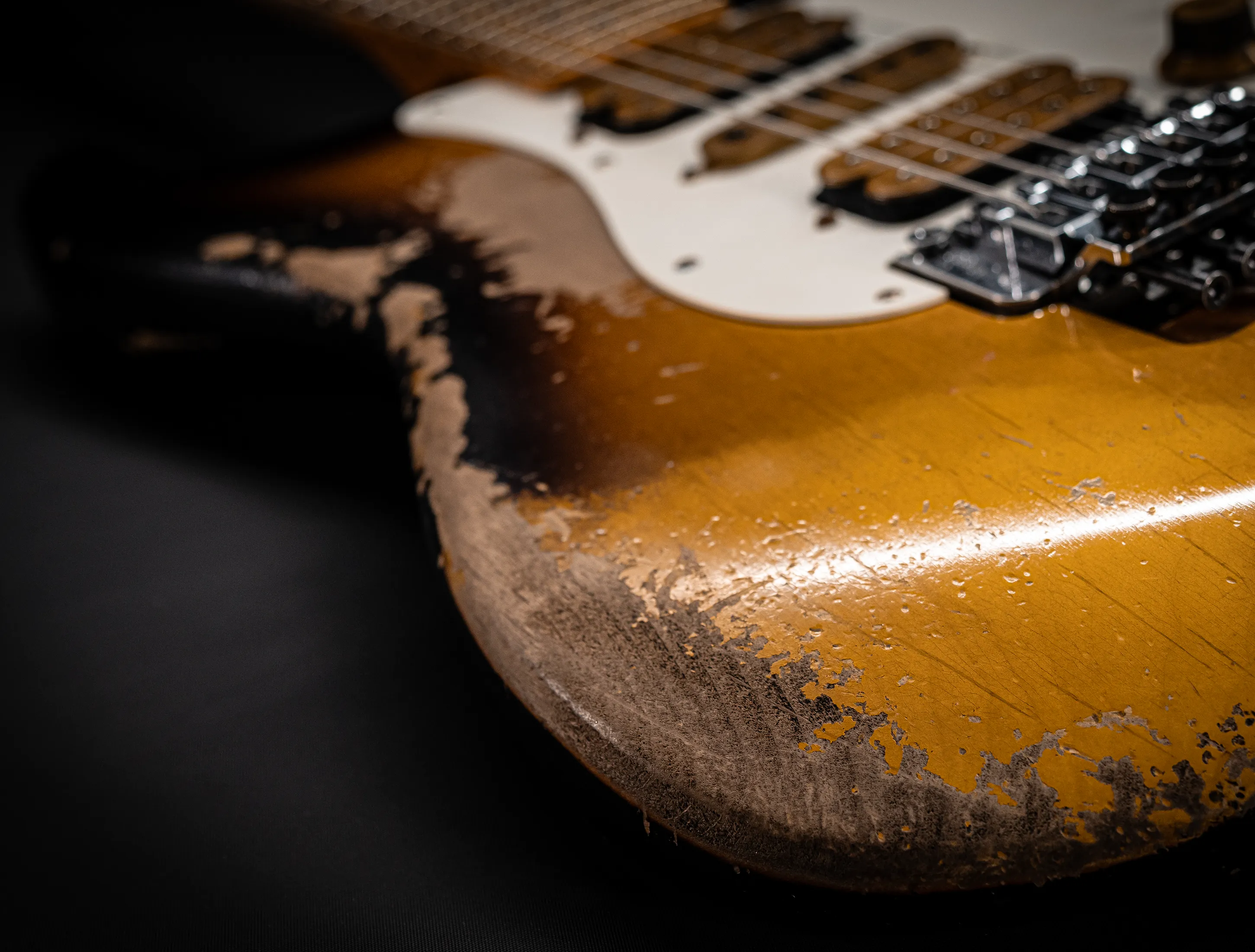 Fender MBD II 1956 FLOYD ROSE Stratocaster MIDAS Super Heavy Relic - Sunburst