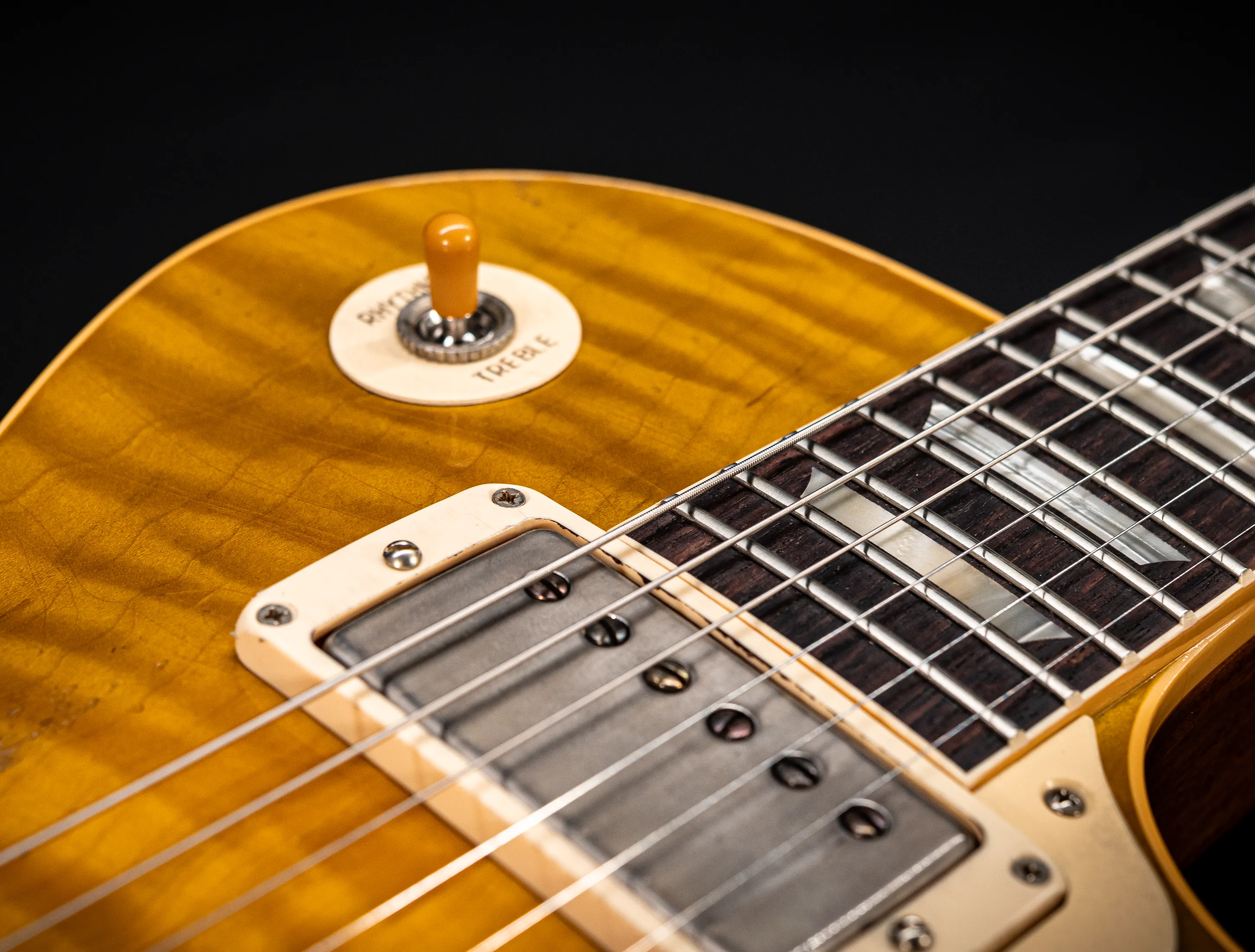 a172359 Gibson Les Paul 1959 Reissue Murphy Lab Heavy Aged Green Lemon Fade Musikhaus-Hermann